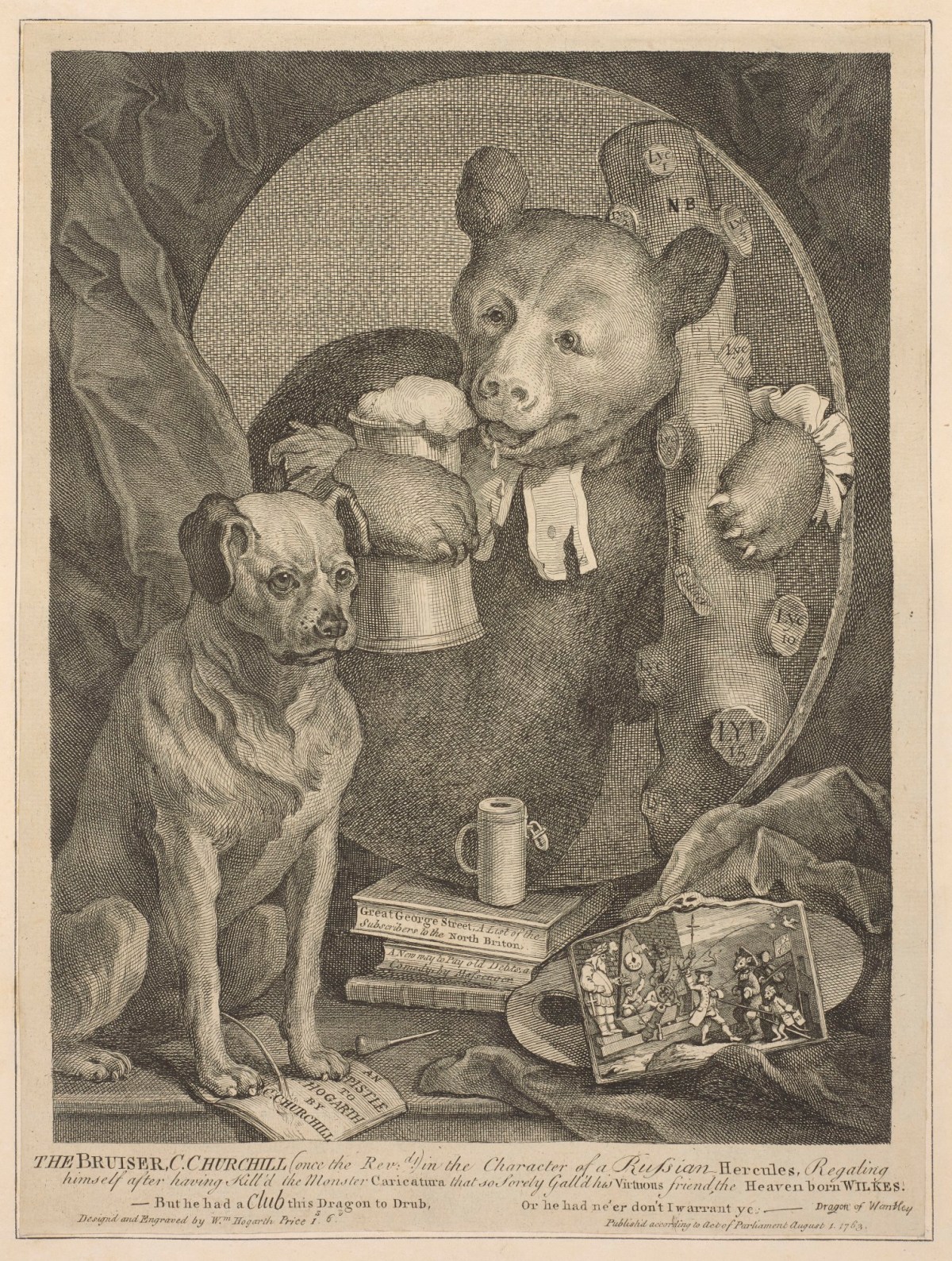 William Hogarth, The Bruiser