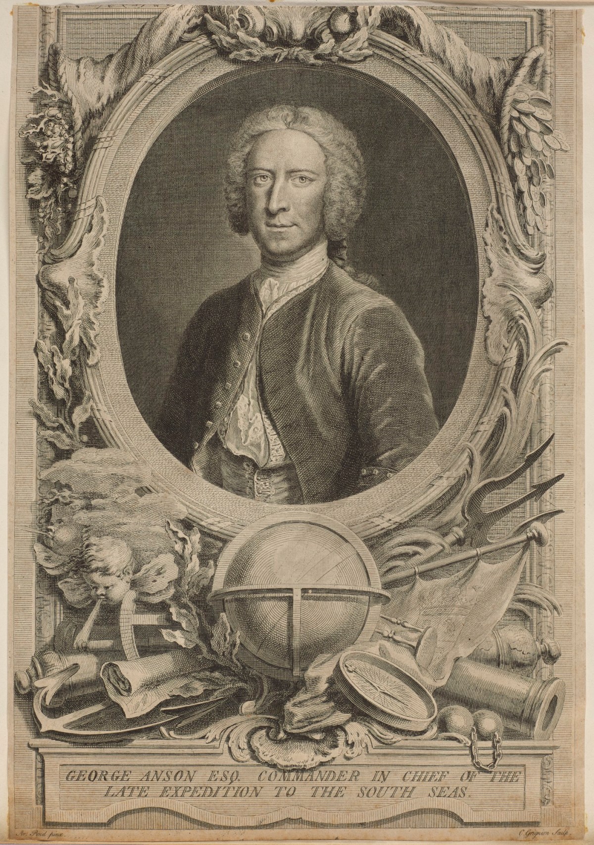 Arthur Pond, George Anson, Baron Anson