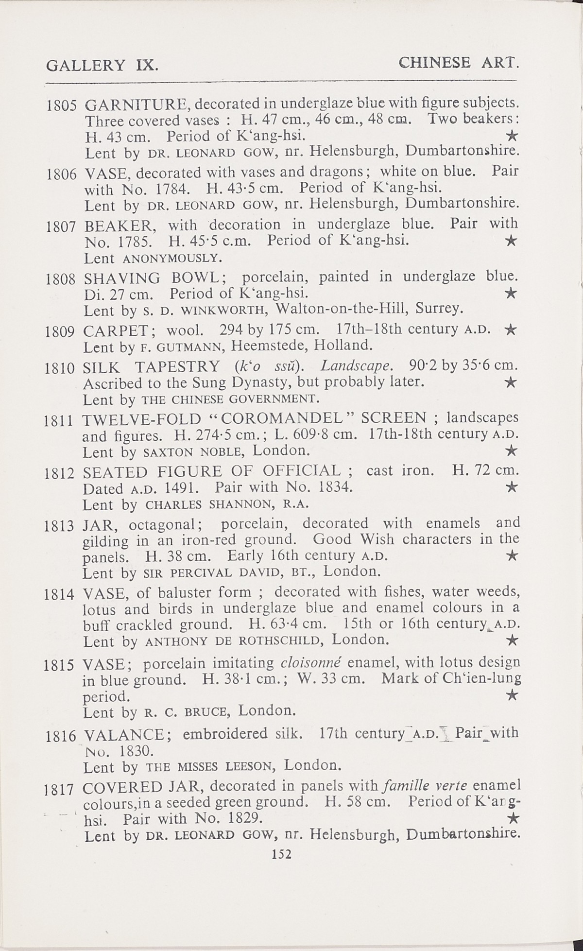 Page 180 of 1935-36 - International Exhibition of Chinese Art
