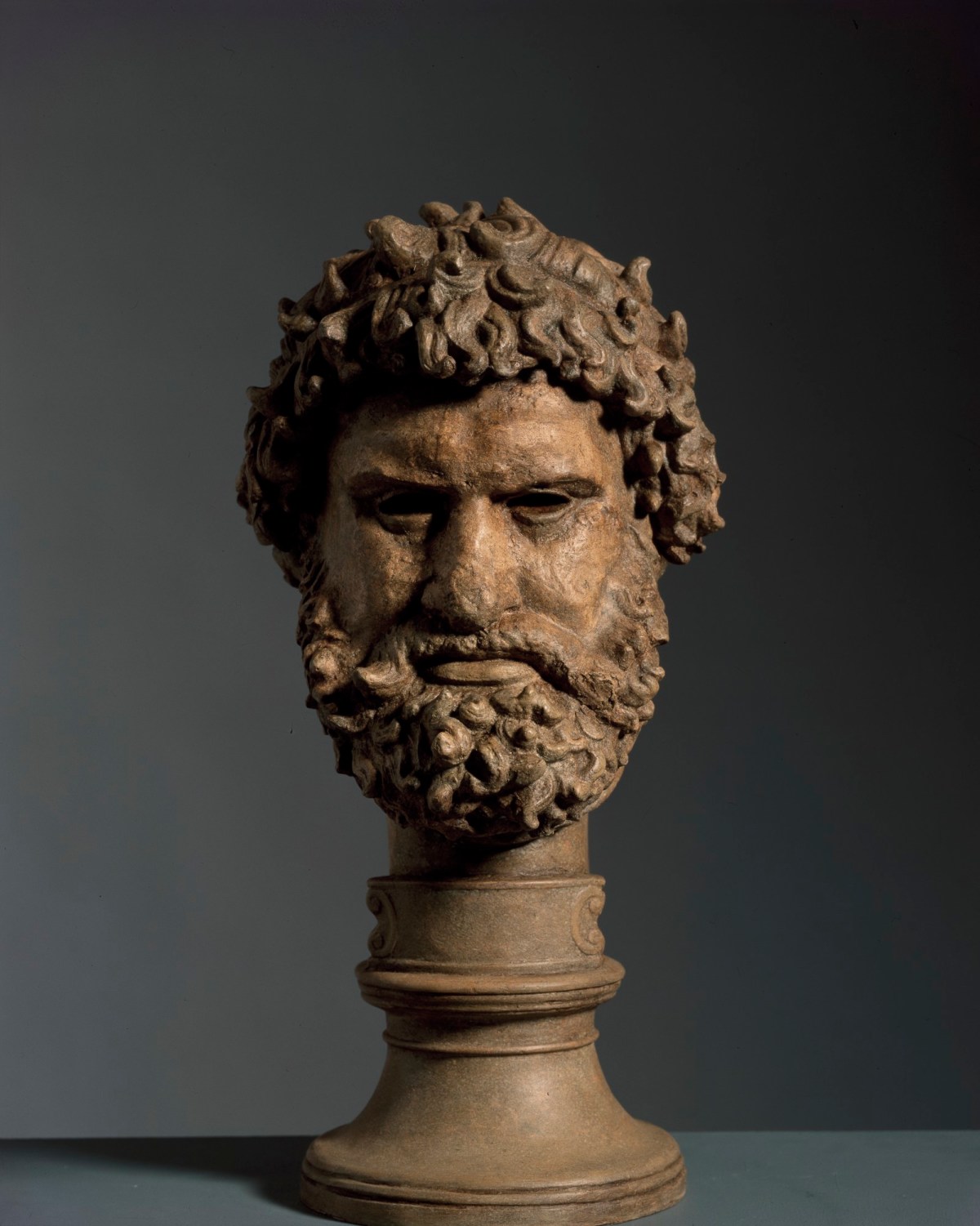 Unknown maker, Head of a Pugilist
