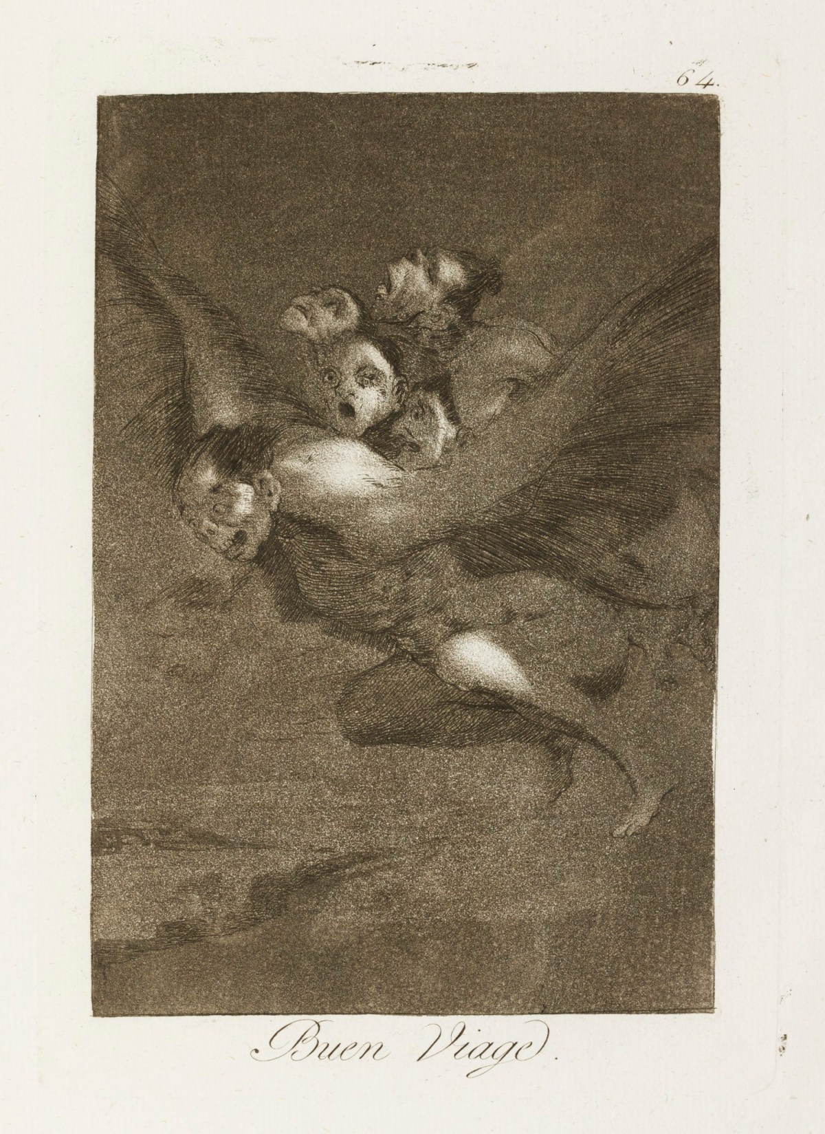 Francisco Goya, 'Buen viage.'