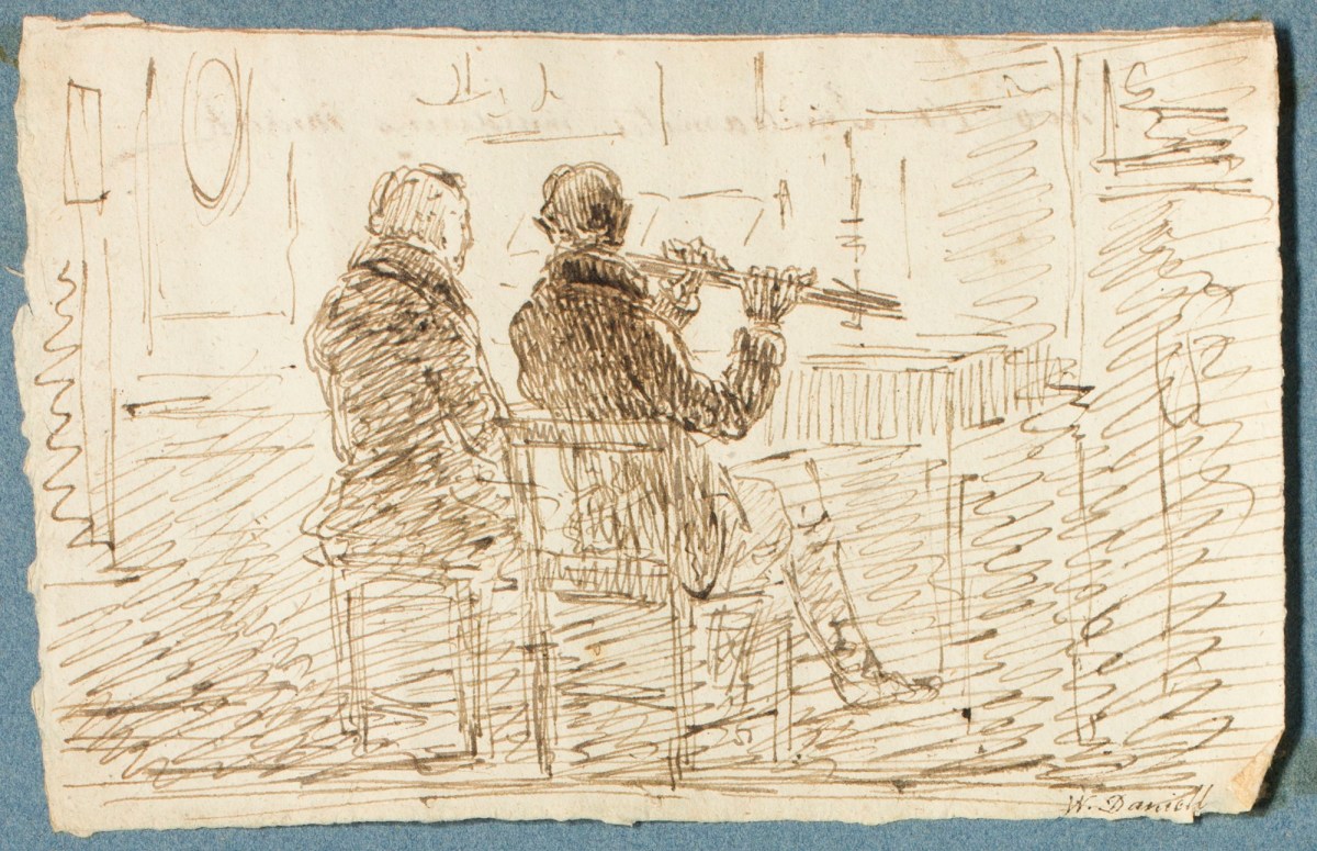 William Daniell RA, Two old smiteamites murdering musick