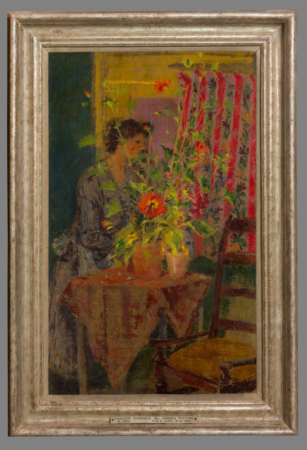 Unknown, Frame for James Fitton RA 'Indoor Garden'
