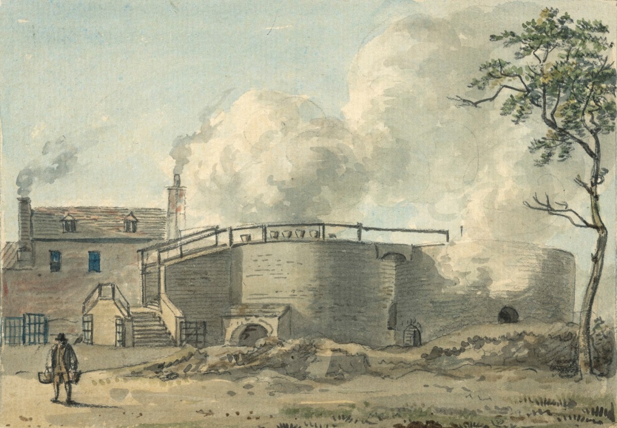 Paul Sandby RA, A Lime Kiln Near Hammersmith