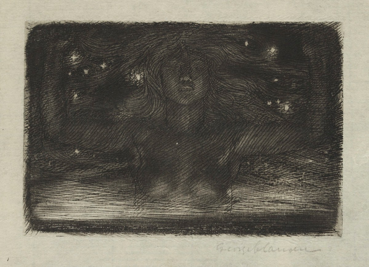 Sir George Clausen RA, 'Night'