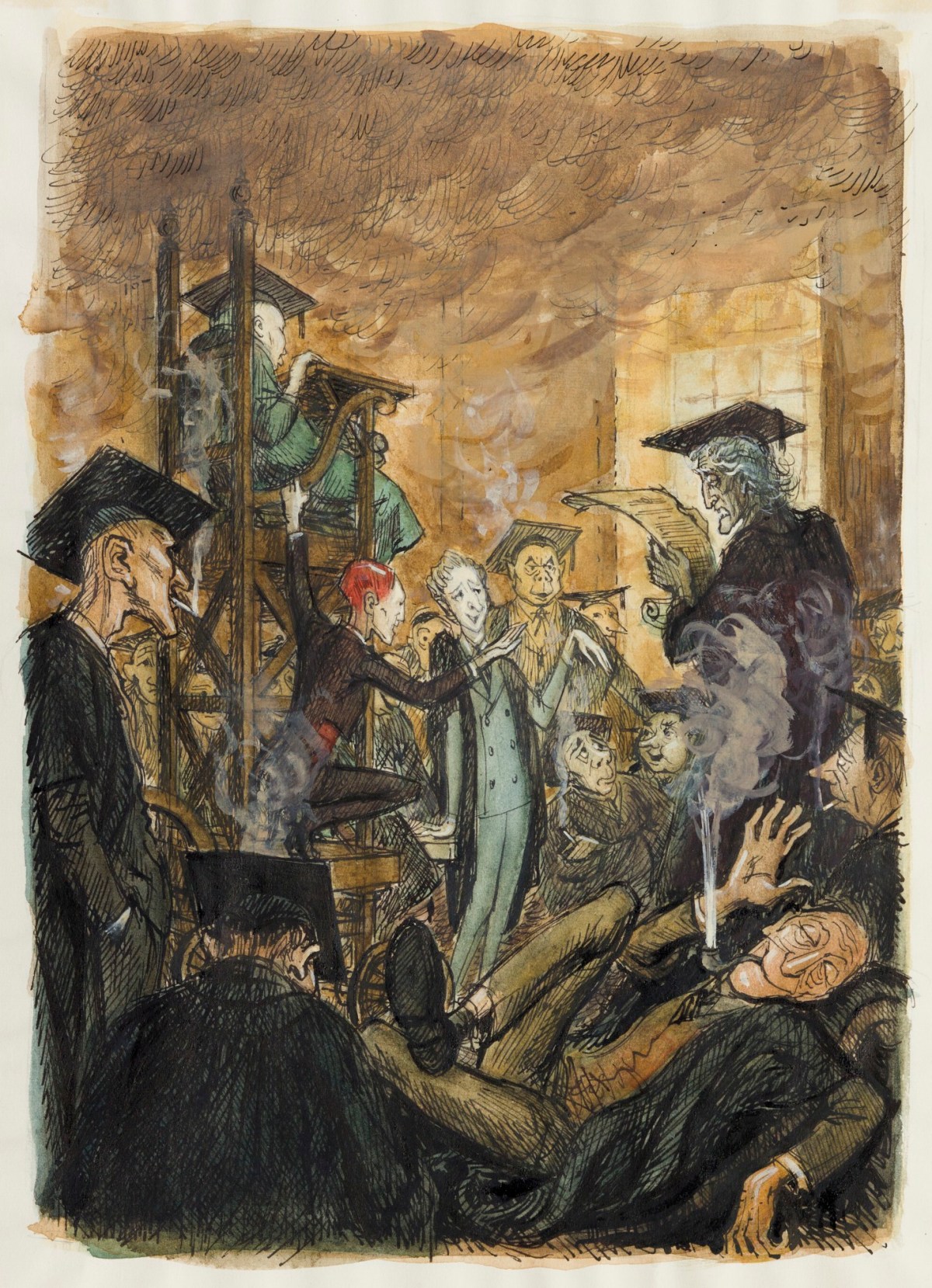 Charles W. Stewart, The Master's Common Room