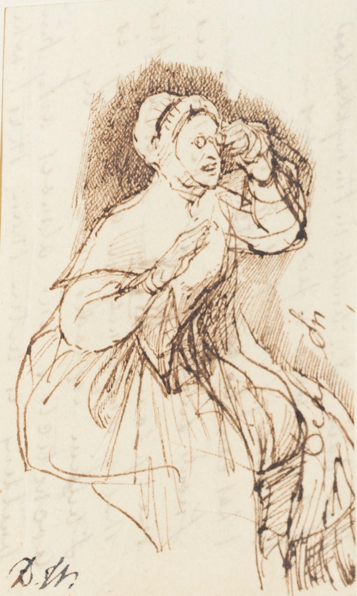 Sir David Wilkie RA, Study for a version of 'Guess My Name'