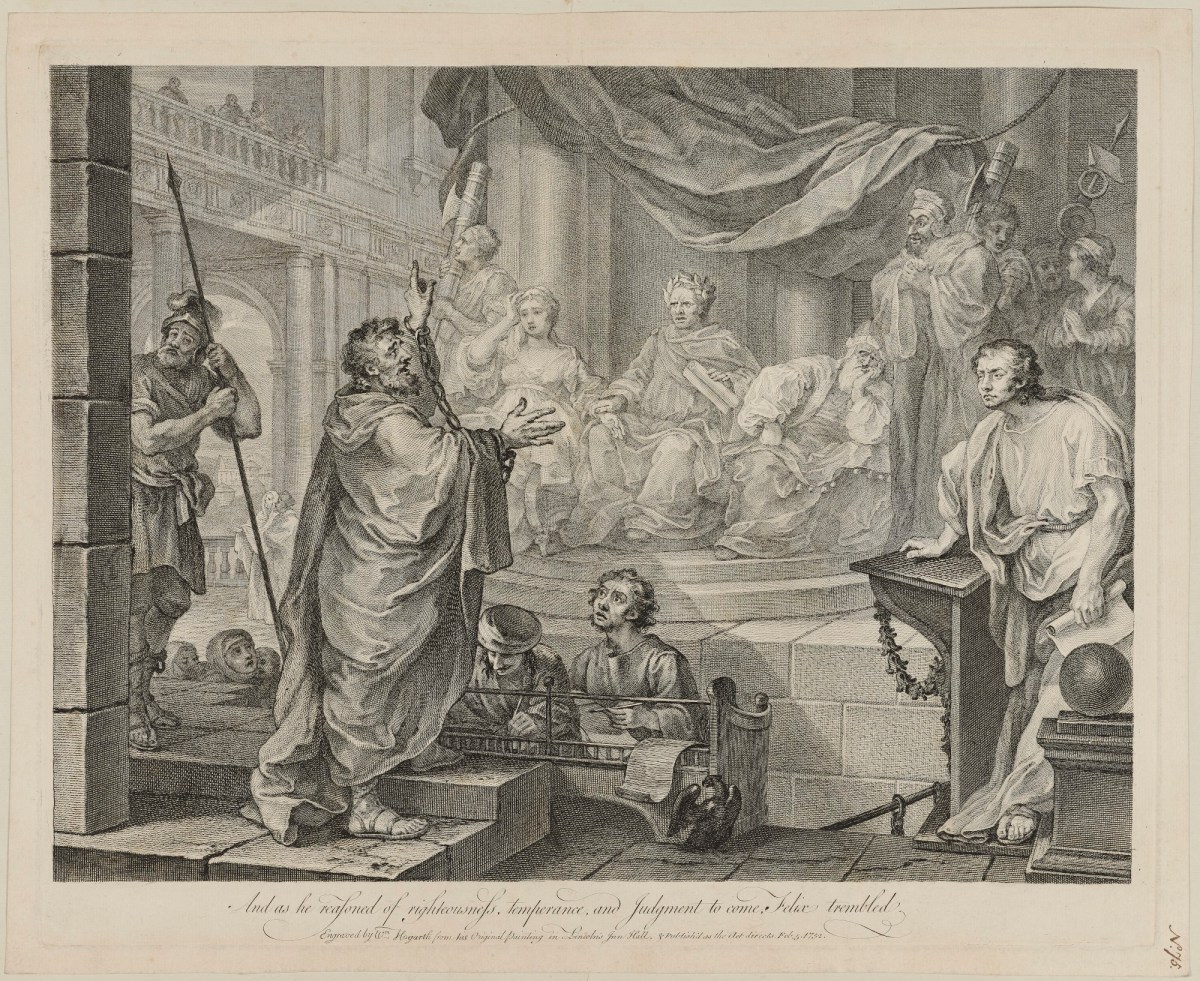 William Hogarth, Paul Before Felix