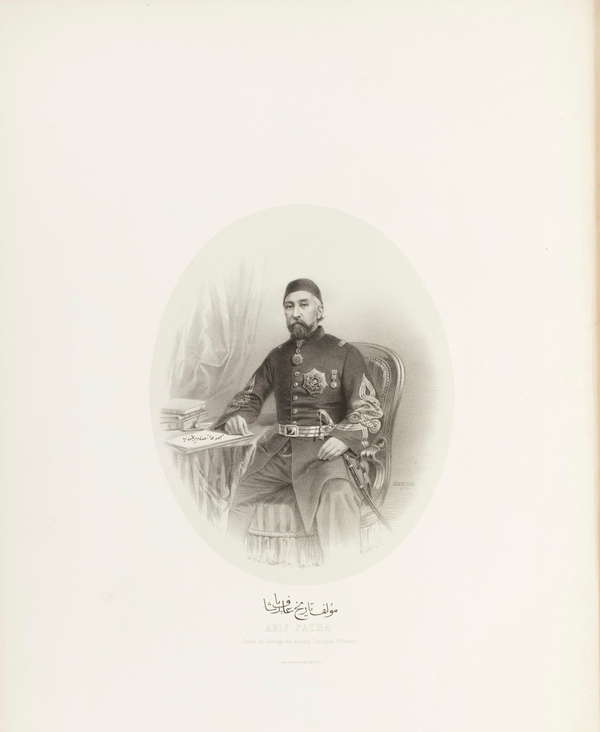 Arif Pacha, Portrait of Arif Pacha