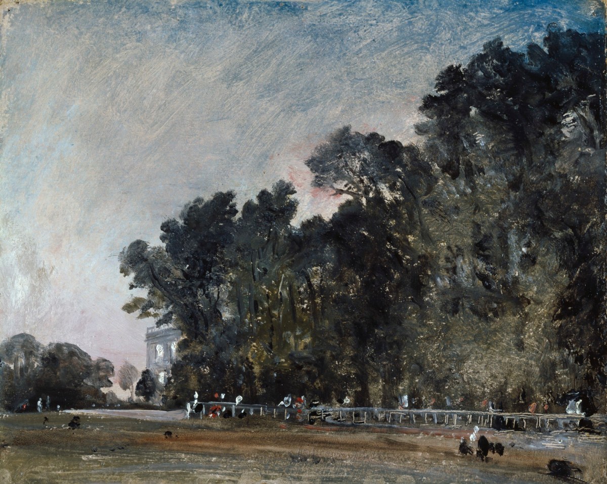 Landscape Study Scene In A Park Works Of Art Ra Collection