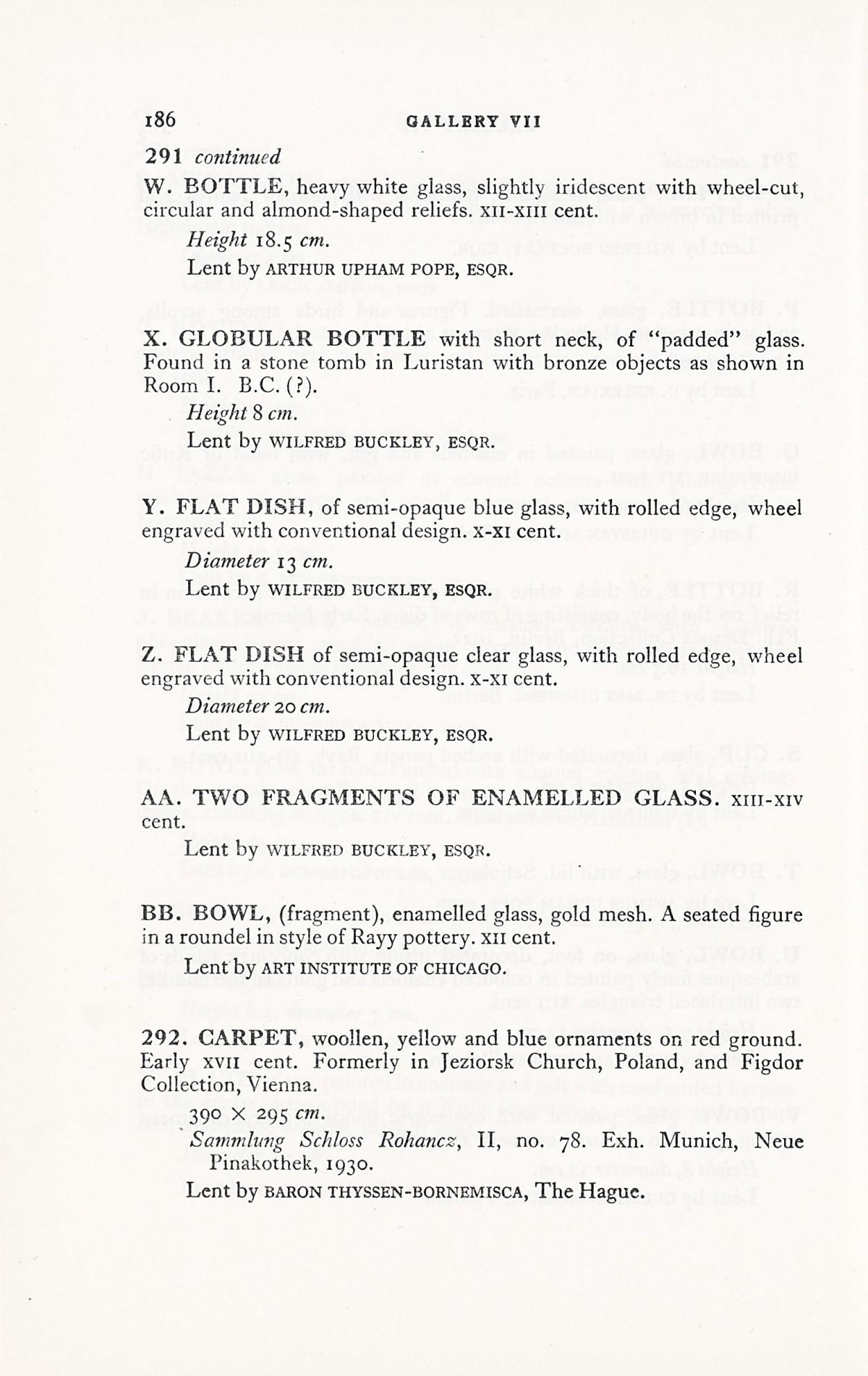 Page 214 of 1931 - International Exhibition of Persian Art