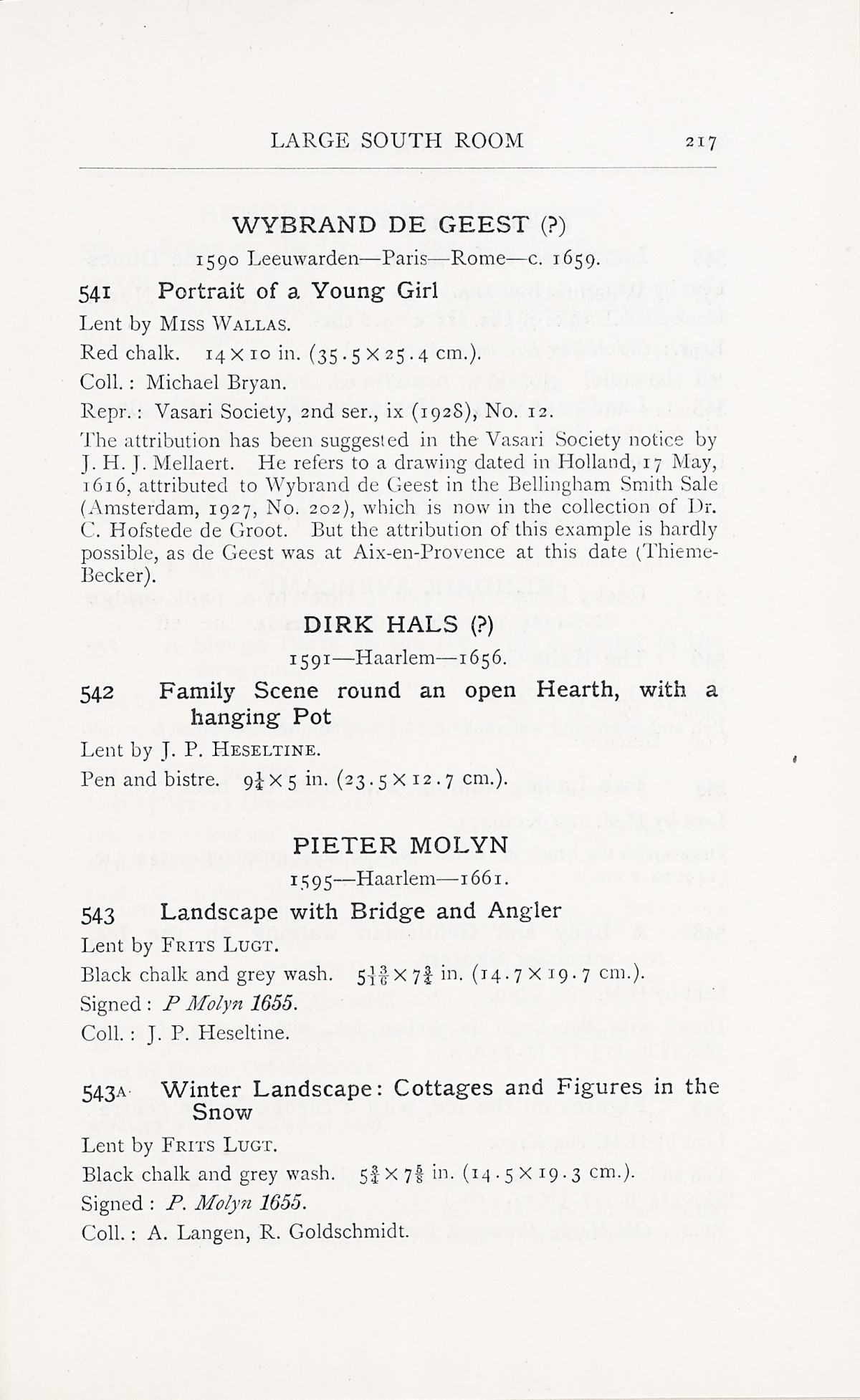 Page 221 of 1929 - Exhibition of Dutch Art 1450-1900