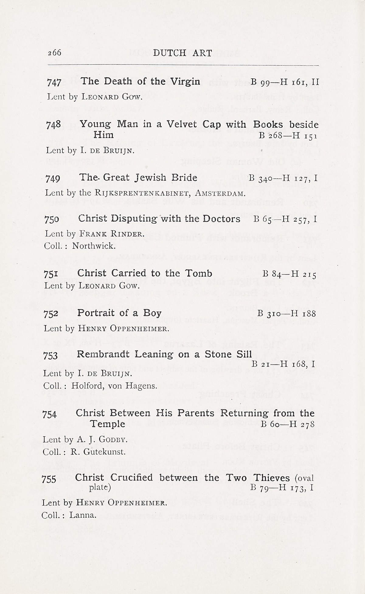 Page 270 of 1929 - Exhibition of Dutch Art 1450-1900