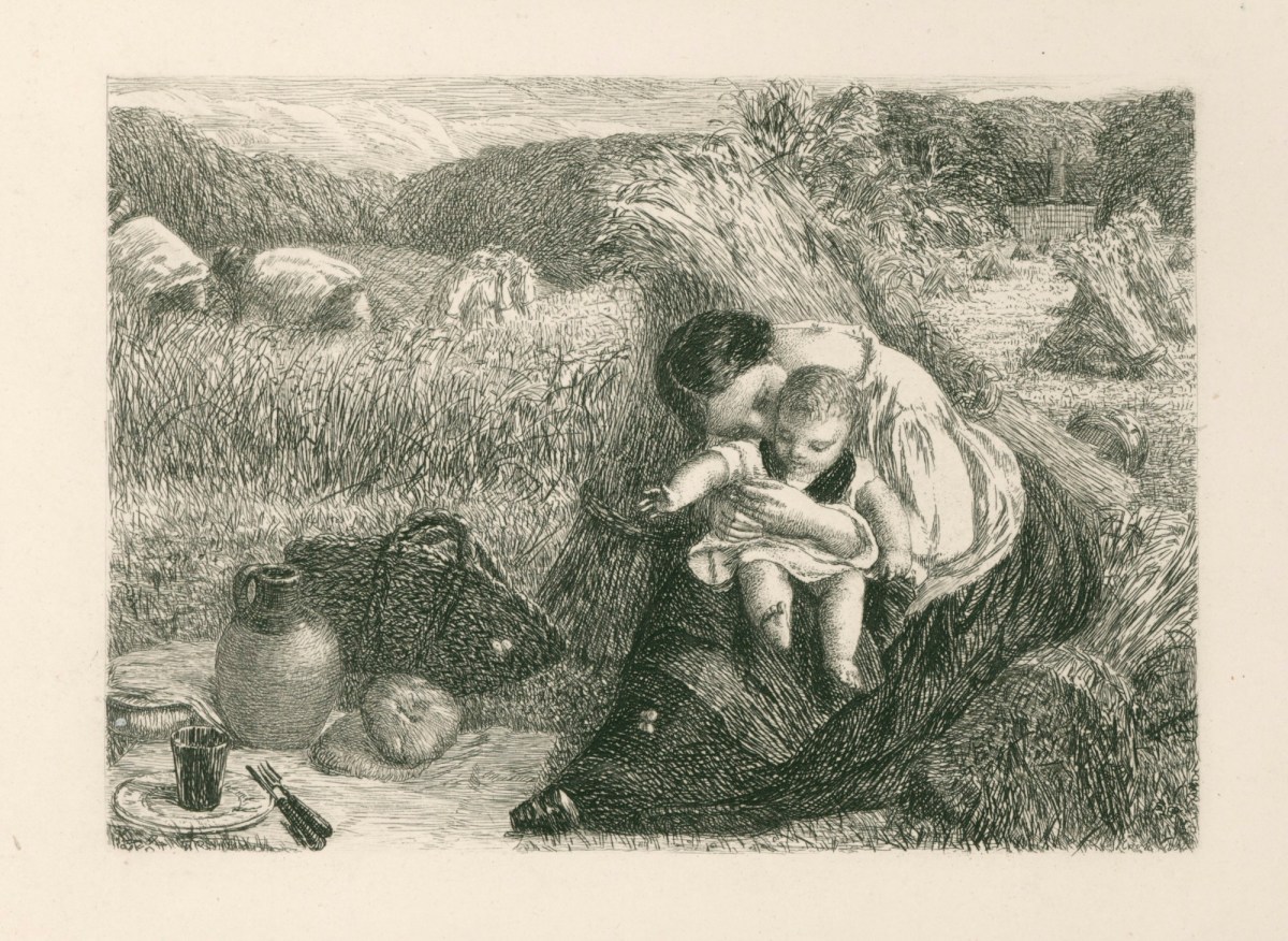 James Clarke Hook RA, A Few Minutes before Dinner Time