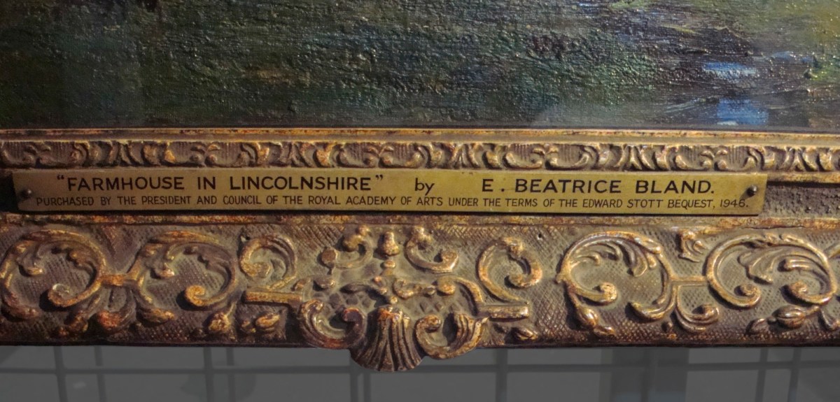 Unknown, Frame for Beatrice Bland 'Farmhouse in Lincolnshire'