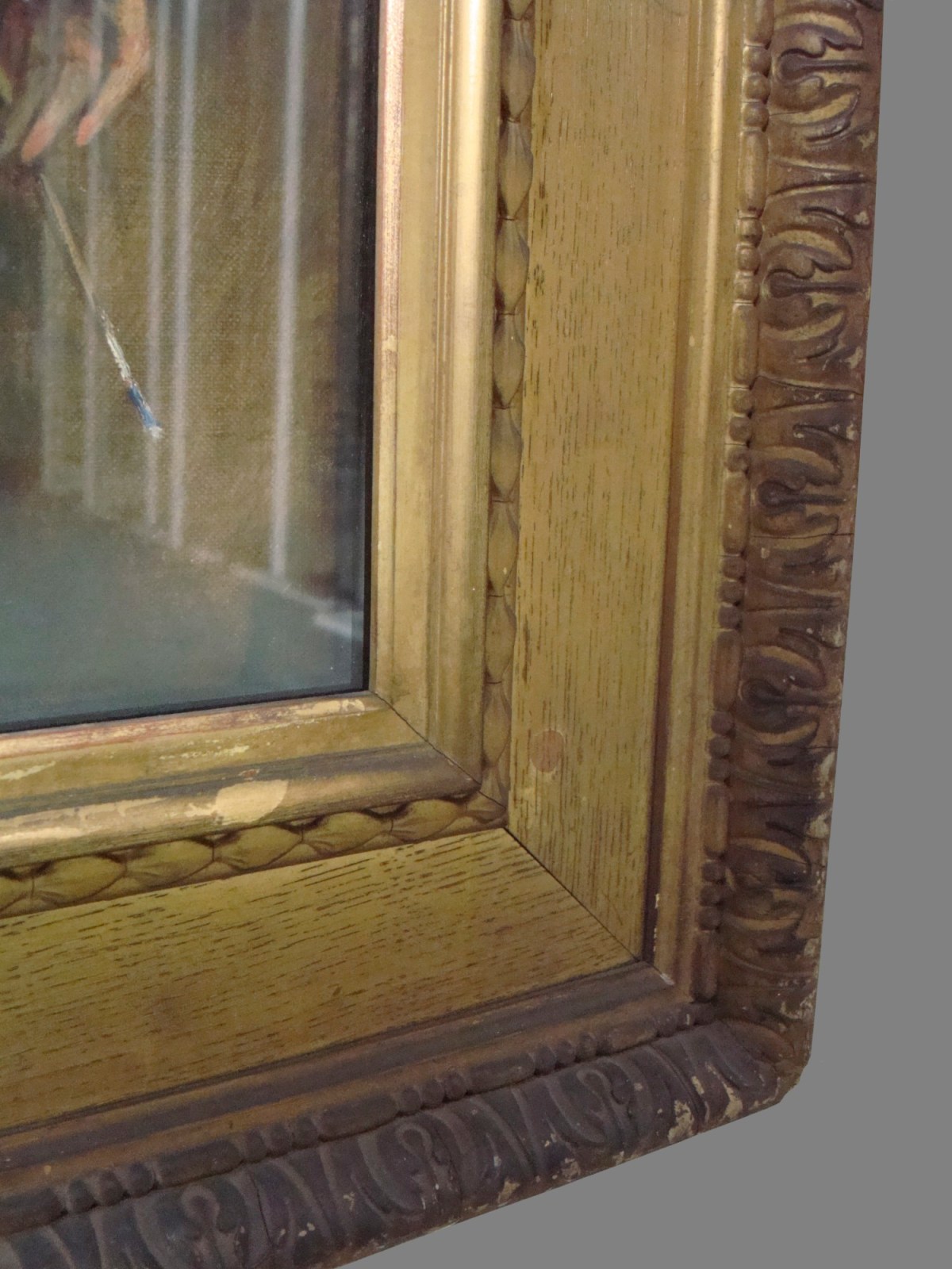 Unknown, Frame for John Pettie RA 'Portrait of Thomas Faed, R.A.'