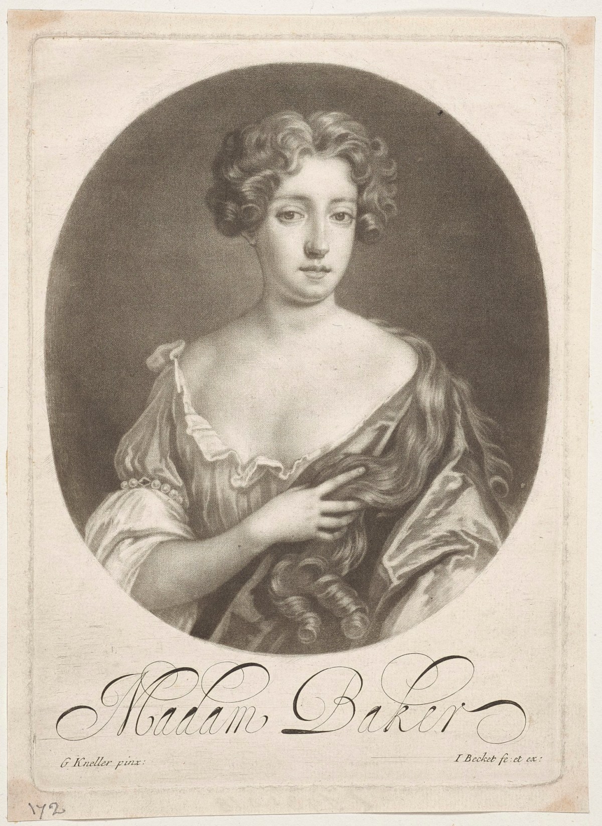 Sir Godfrey Kneller Bt., Madam Baker