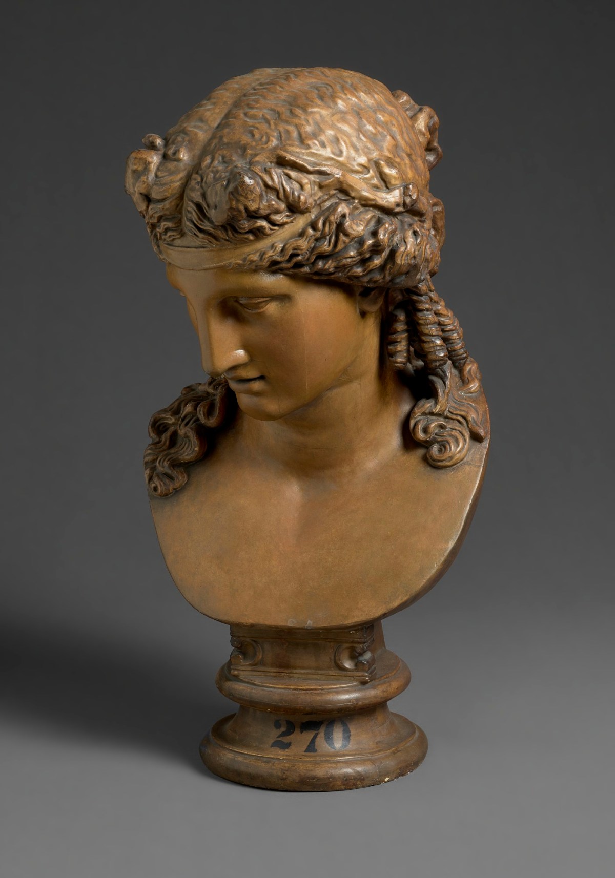 Unidentified Roman sculptor, Cast of a Bust of Bacchus