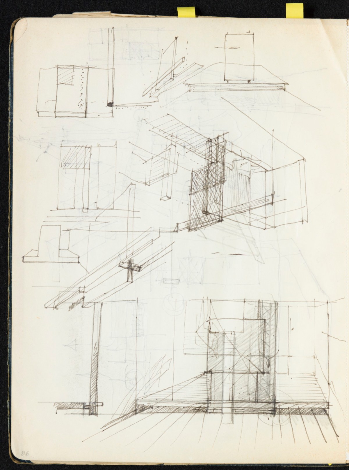 Sir Hugh Casson PRA, Britannia and Glyndebourne sketchbook