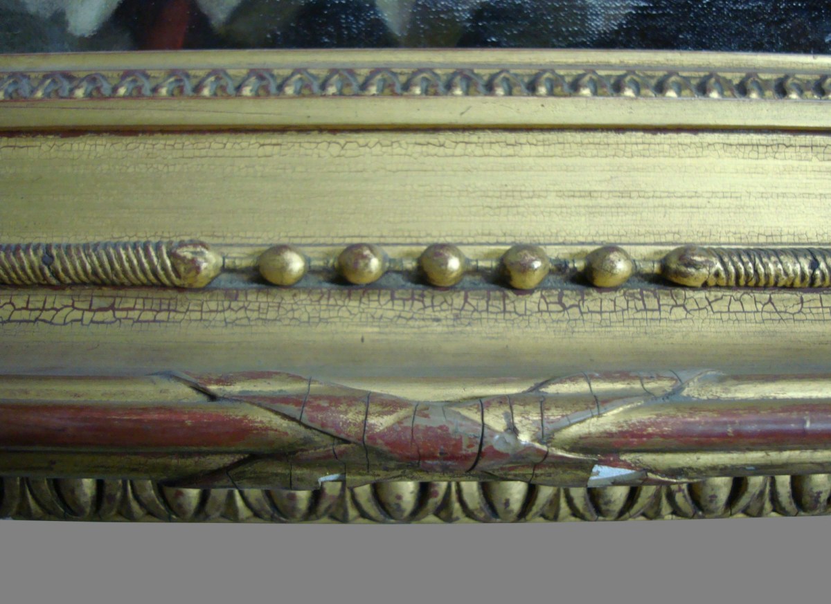 Unknown, Frame for Sir William Llewellyn PRA 'Portrait of J.P. Hughes, Bishop of Llanduff'