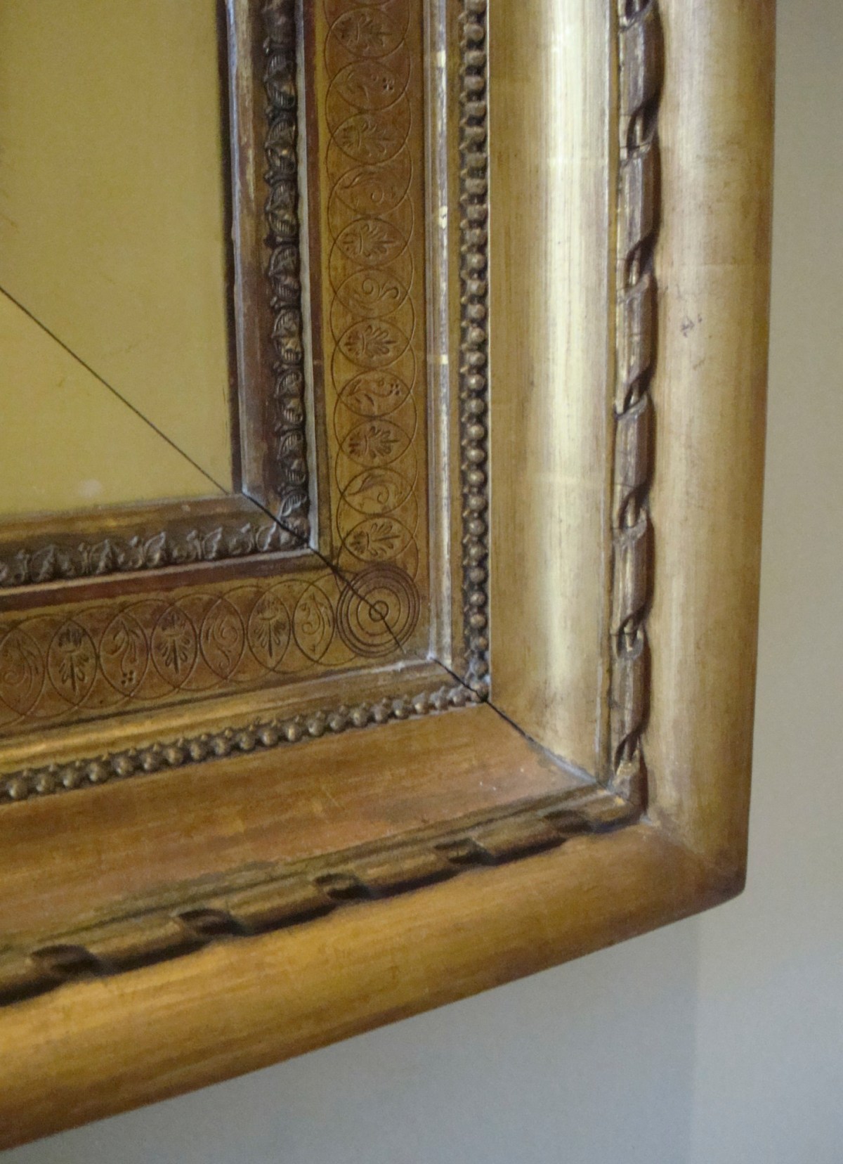 Thomas Agnew and Sons Ltd., Frame for Sir Lawrence Alma-Tadema RA 'The Way to the Temple'