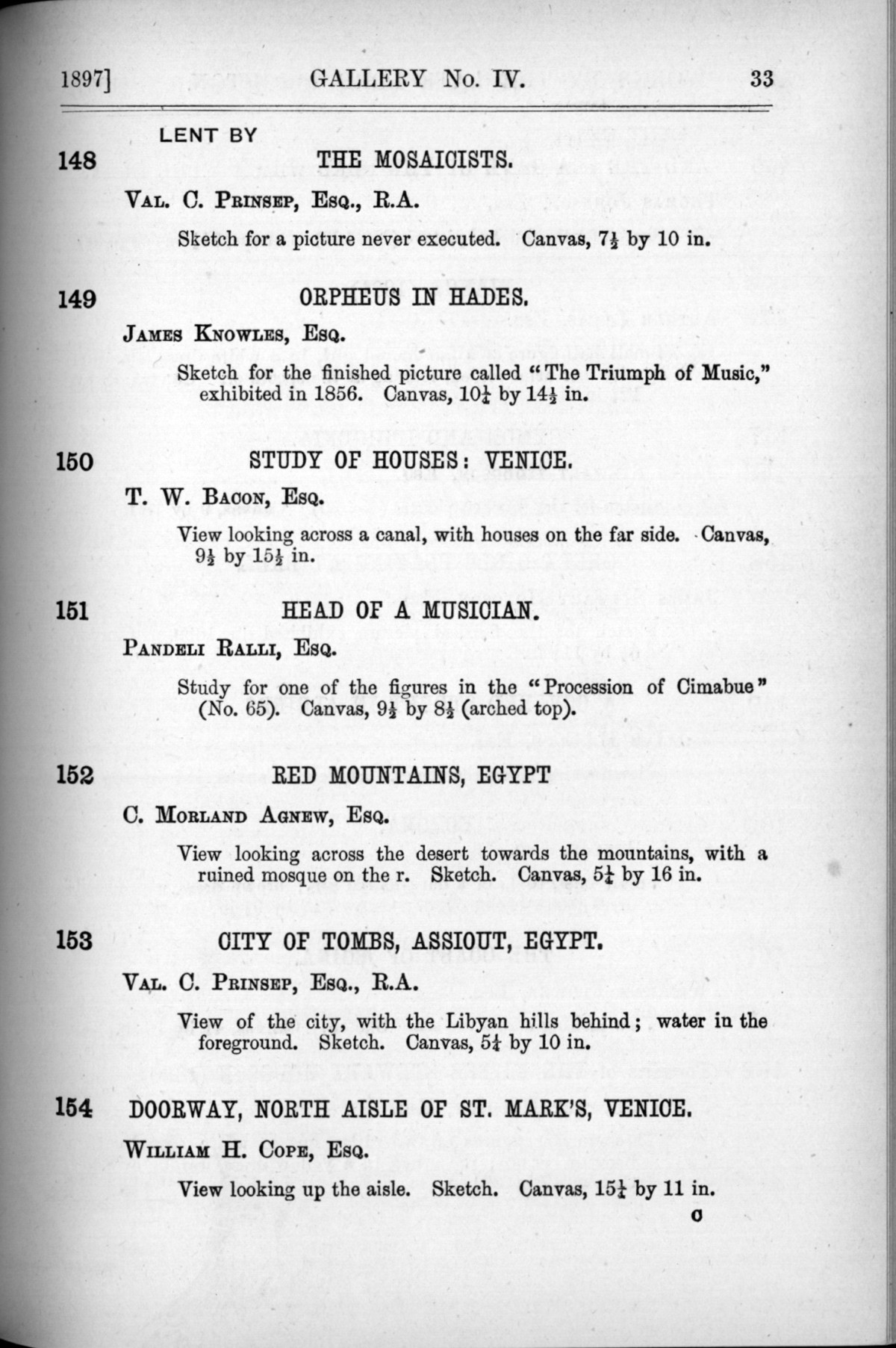Page 33 of 1897 - Lord Leighton PRA