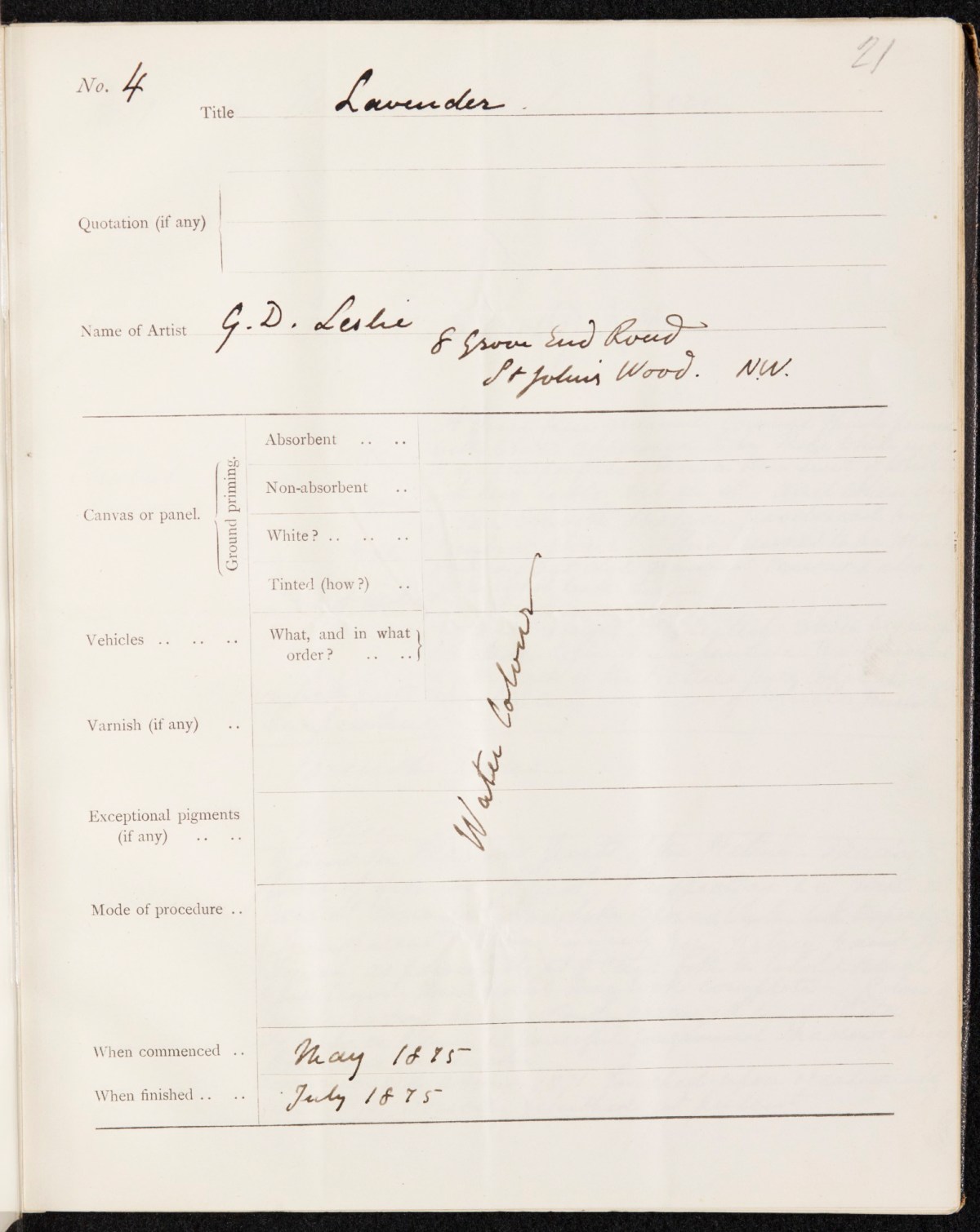 , Members' methods of procedure
