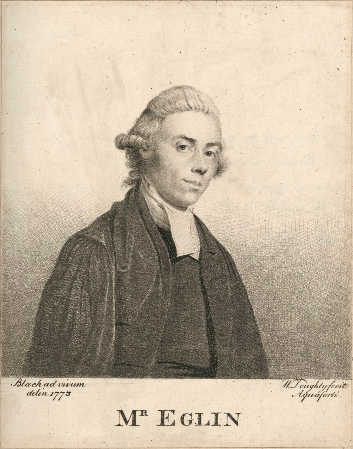 William Doughty, Portrait of Mr Eglin
