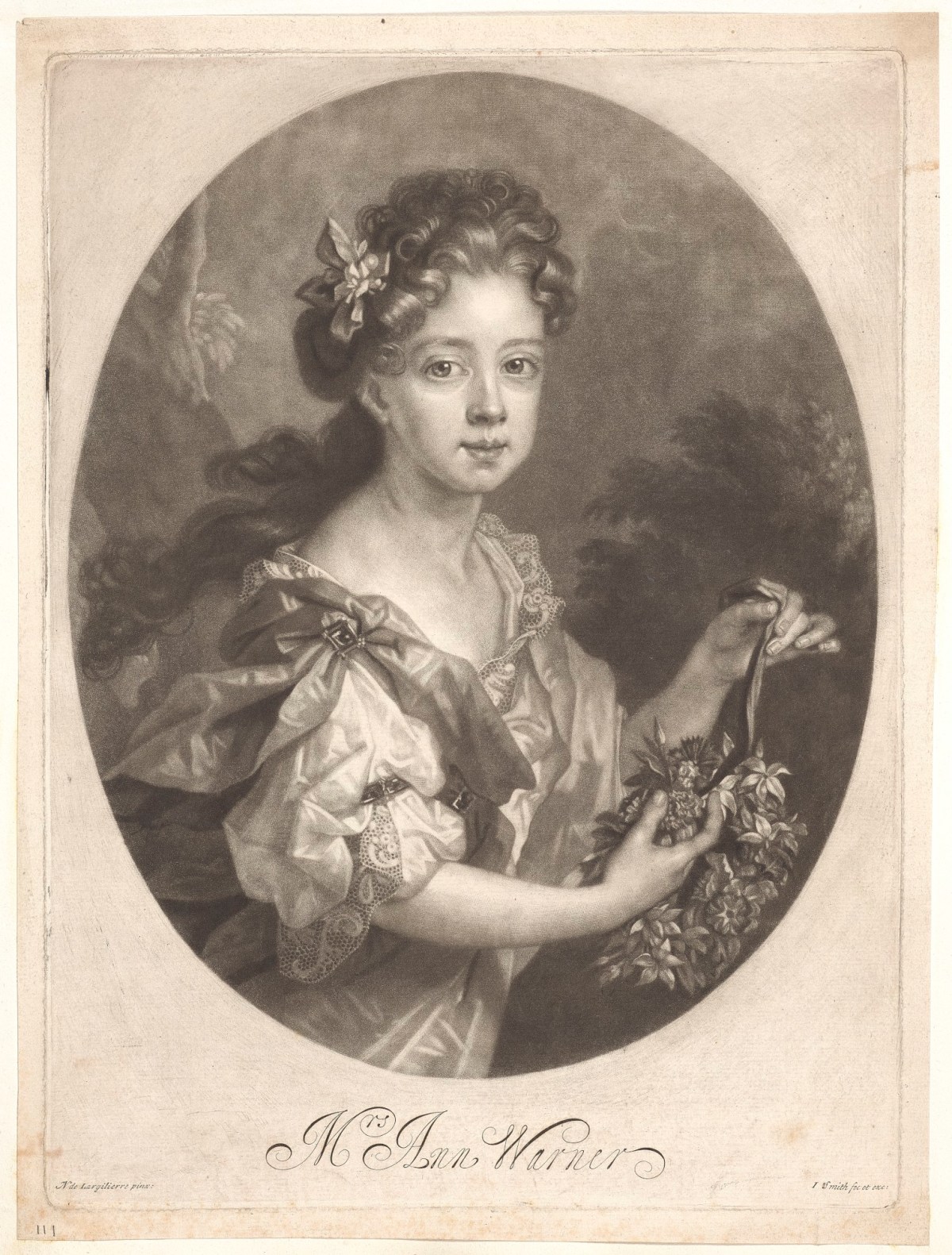 Nicolas de Largilliere, Ann Warner