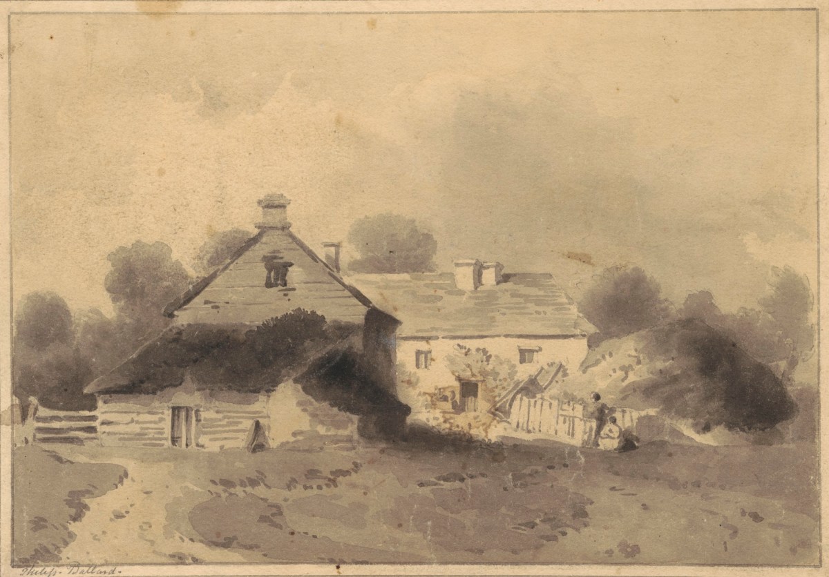 Philip Ballard, Landscape with a farmhouse
