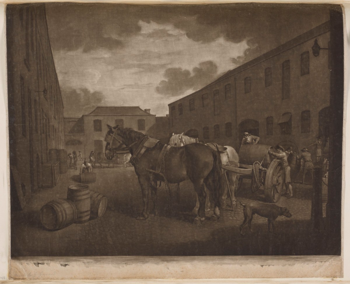 George Garrard ARA, Messrs Whitbread's Brewery, Chiswell Street
