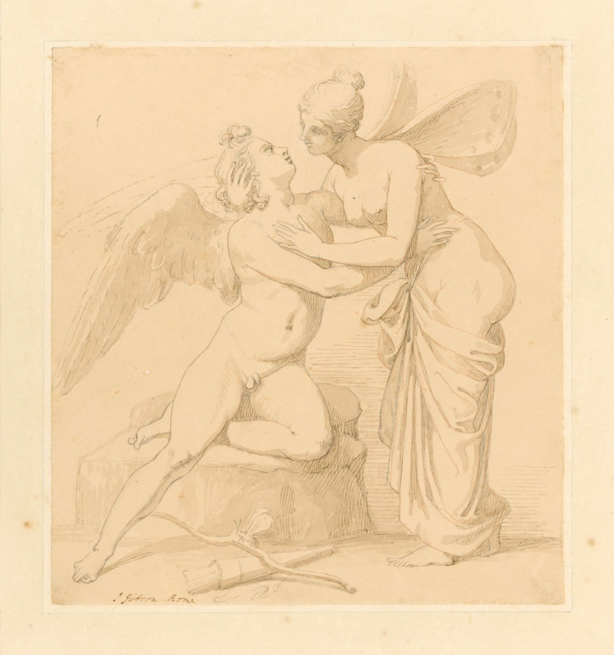 John Gibson RA, Cupid and Psyche