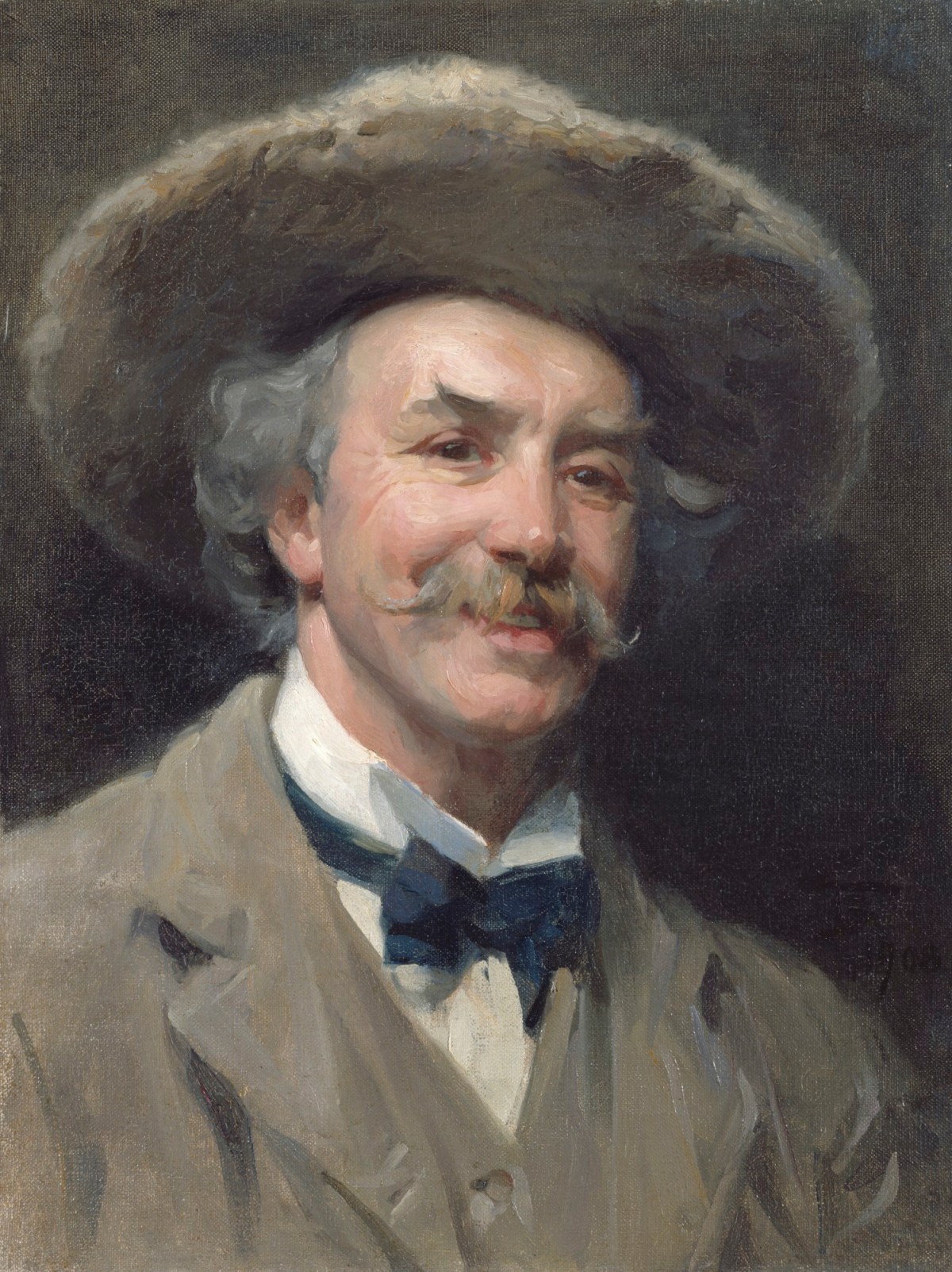 Frank Bramley RA, The Beaver Hat