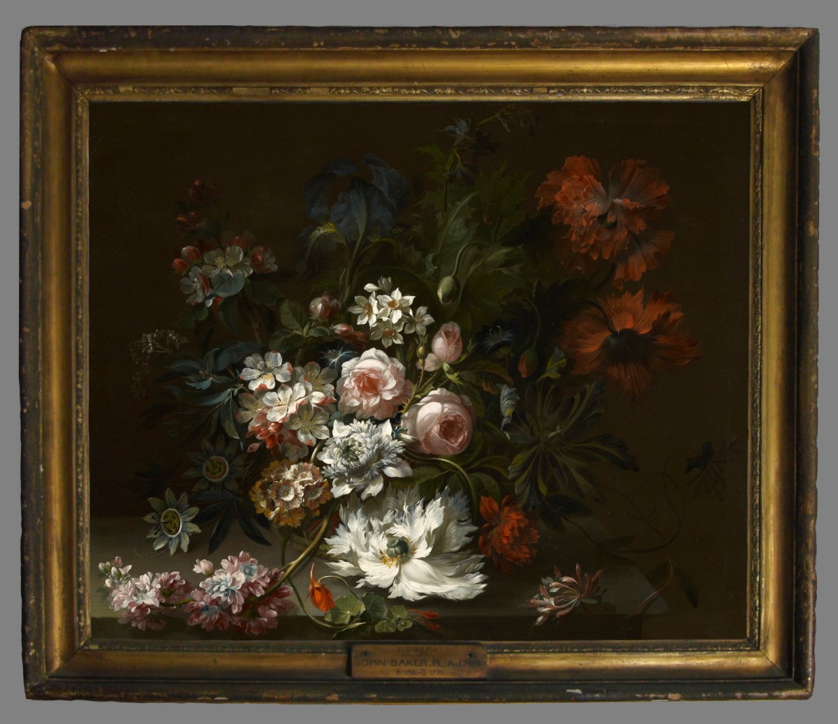 Unknown, Frame for John Baker RA 'Flowerpiece'