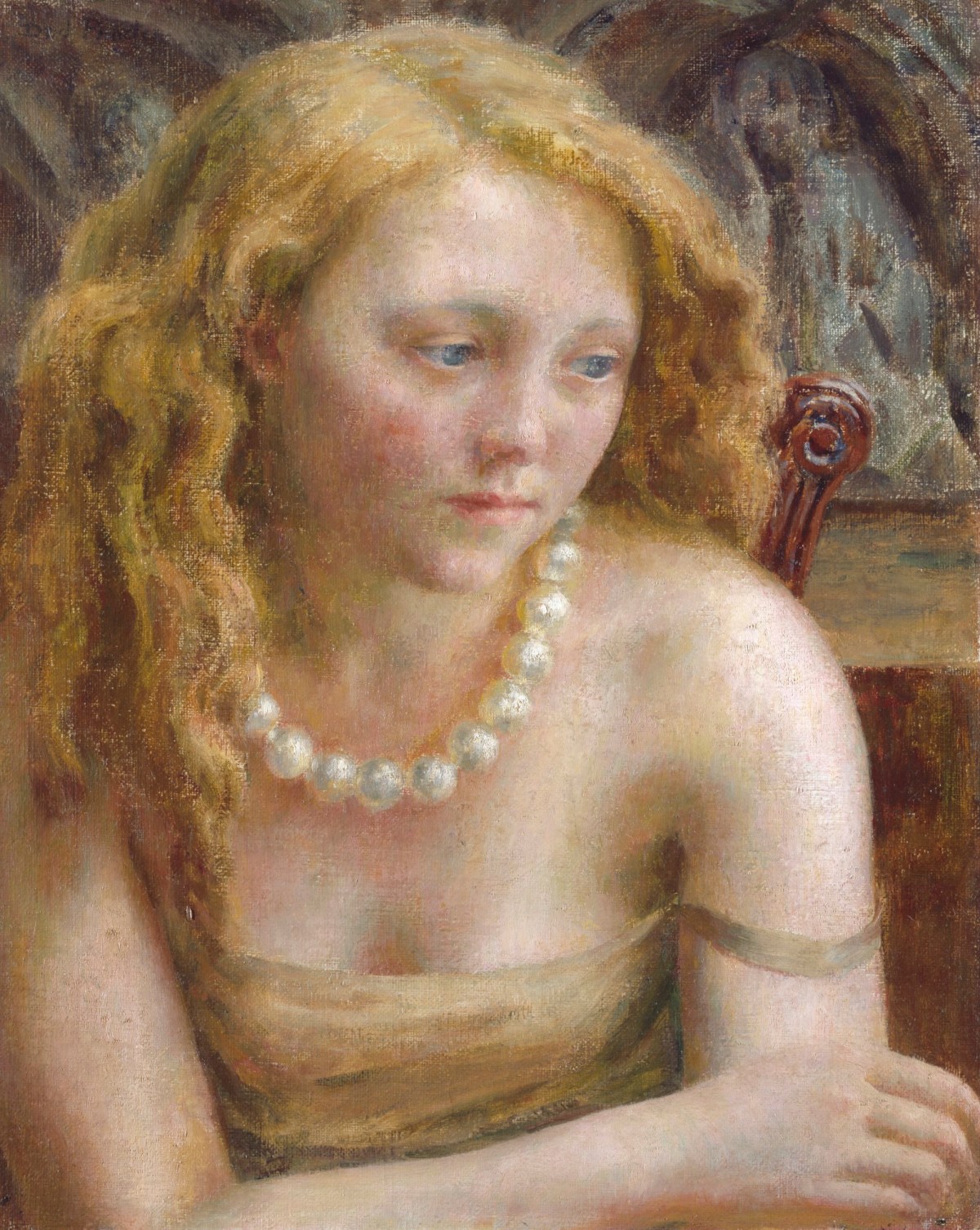 Dod Procter RA, The Pearl Necklace