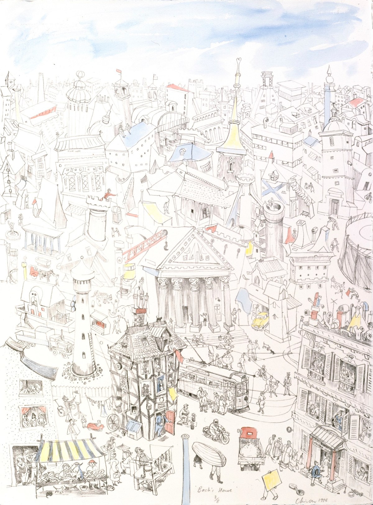 Chris Orr RA, Bach's House