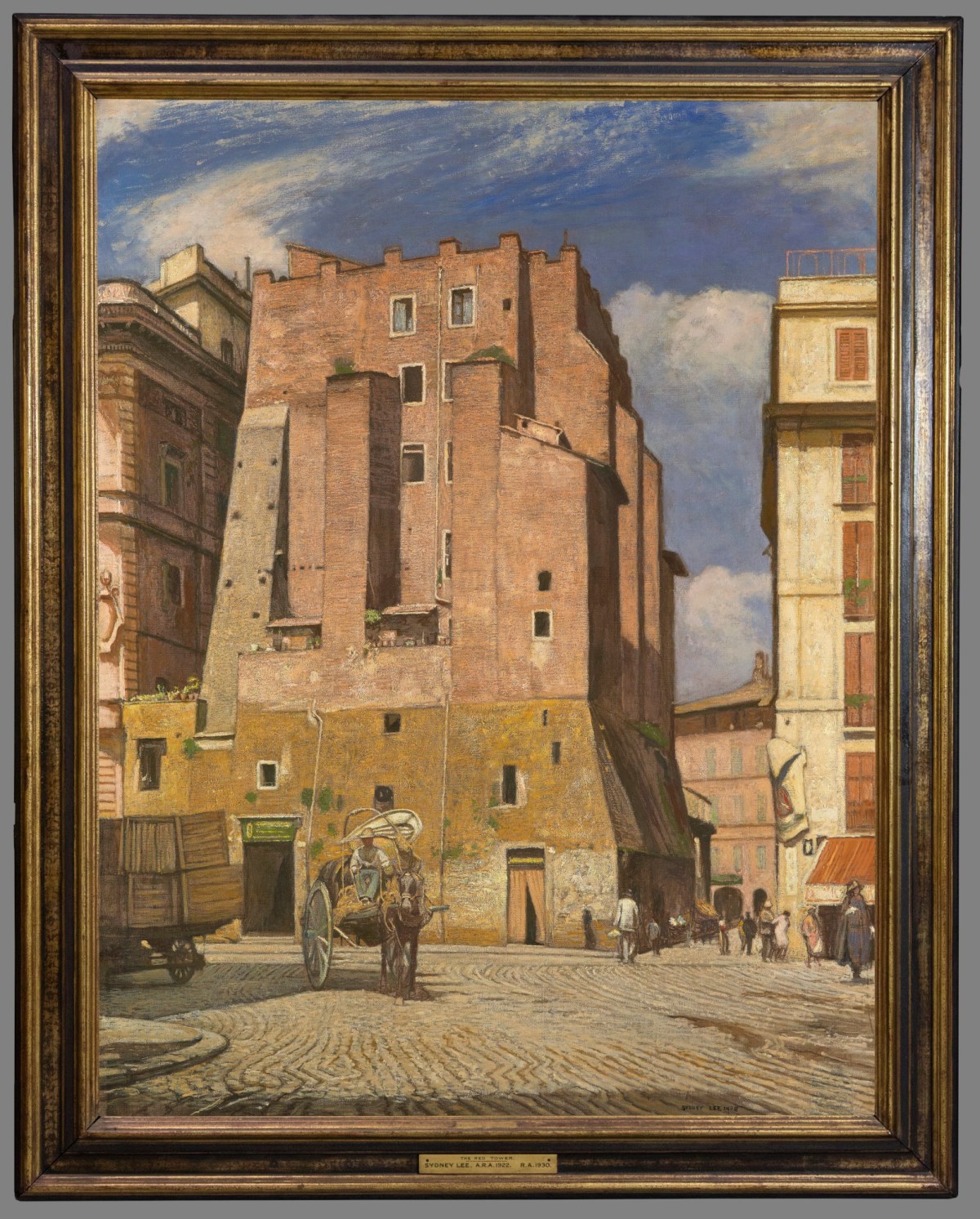 Unknown, Frame for Sydney Lee RA 'The Red Tower'