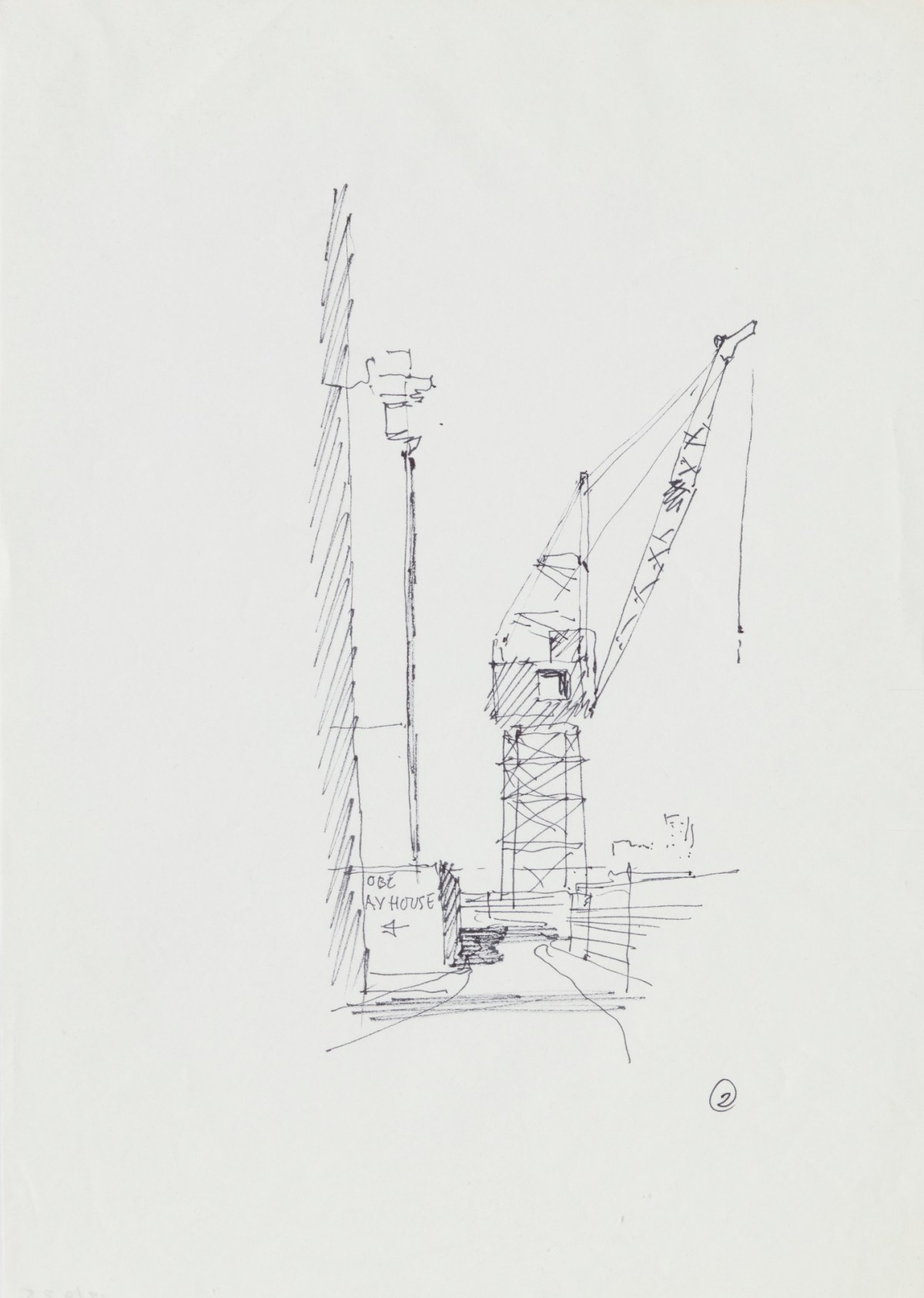 Floating crane. 3d illustration - Stock Illustration [46028752] - PIXTA