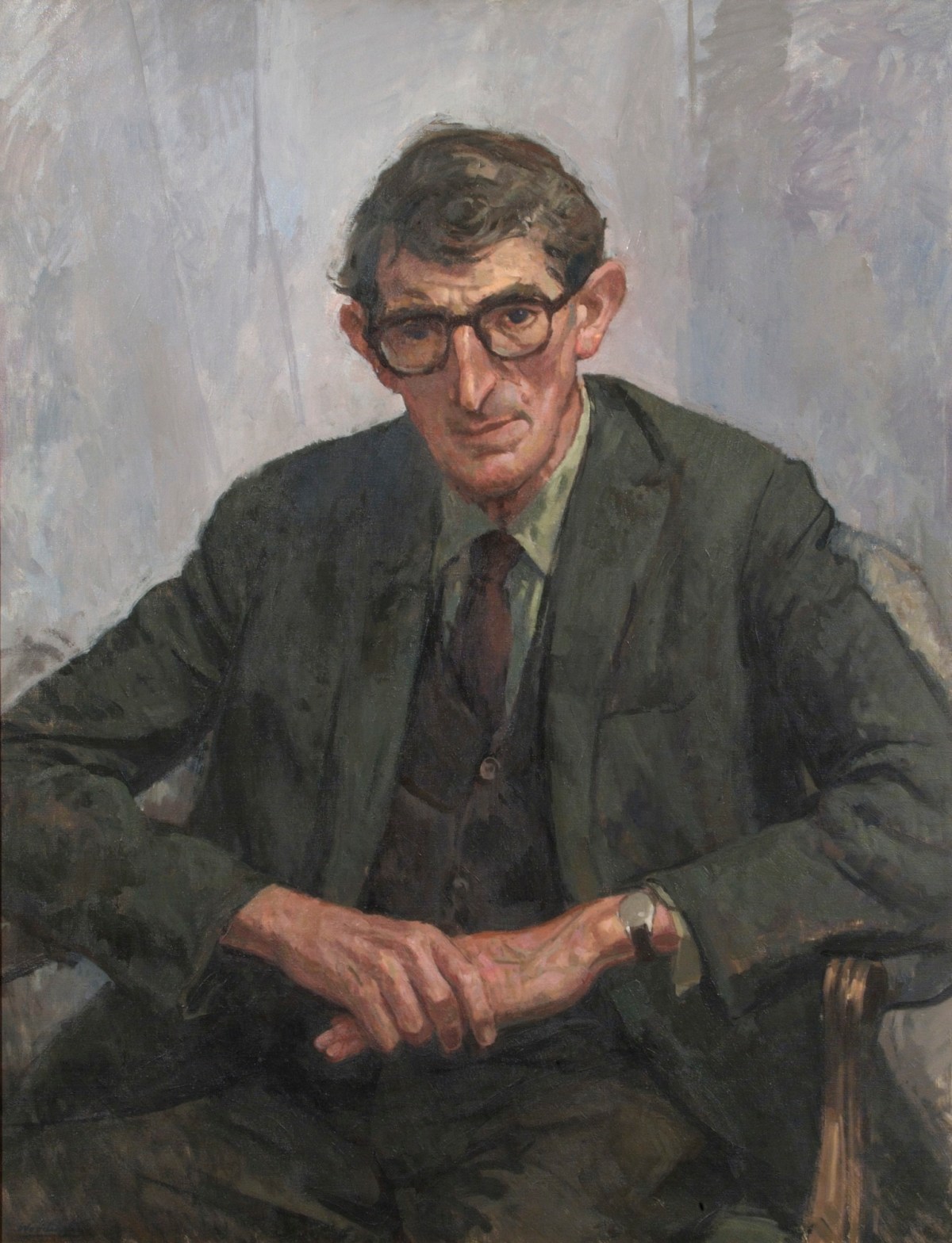 Walter Percy Woodington, Portrait of Charles Mahoney, R.A.
