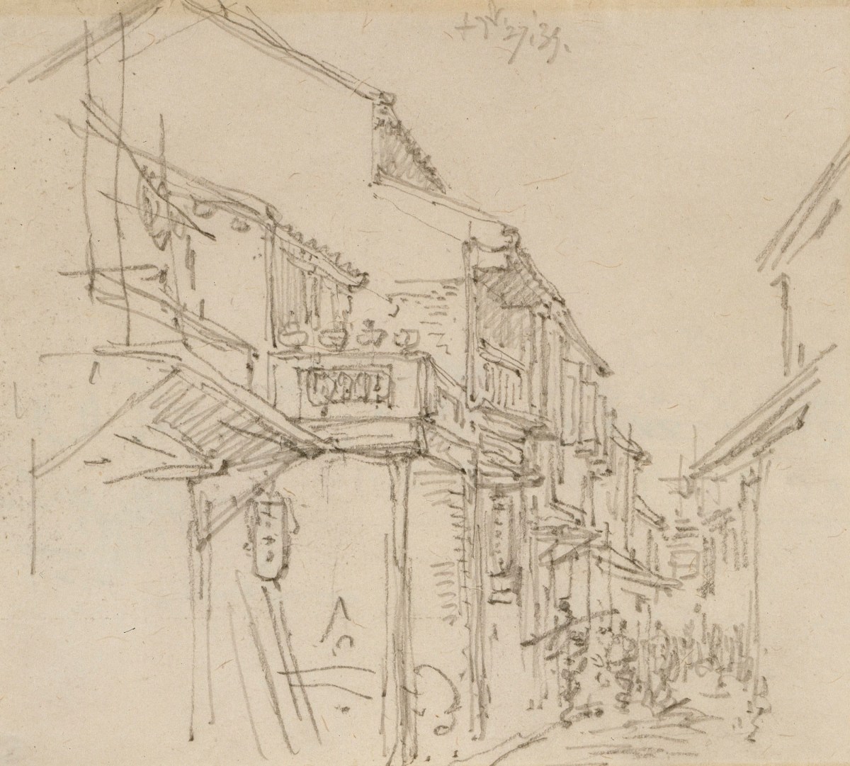 George Chinnery, A Chinese Street