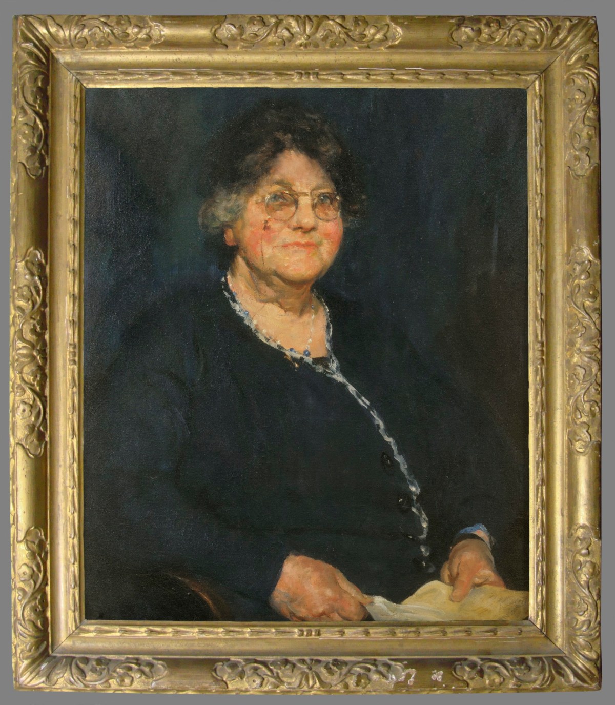 Unknown, Frame for Thomas Cantrell Dugdale 'Portrait of Miss E.H. Davis, O.B.E.'