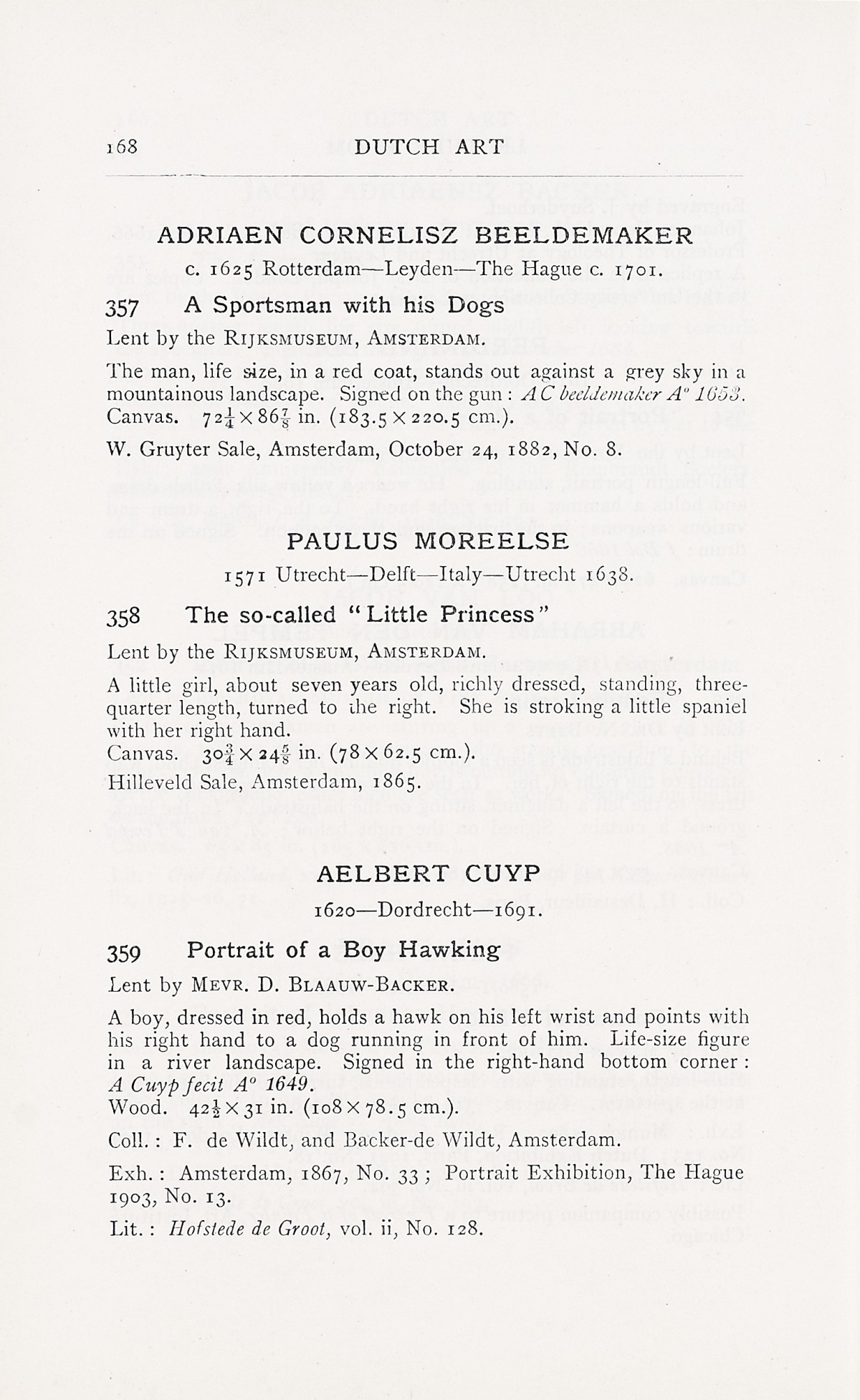 Page 172 of 1929 - Exhibition of Dutch Art 1450-1900