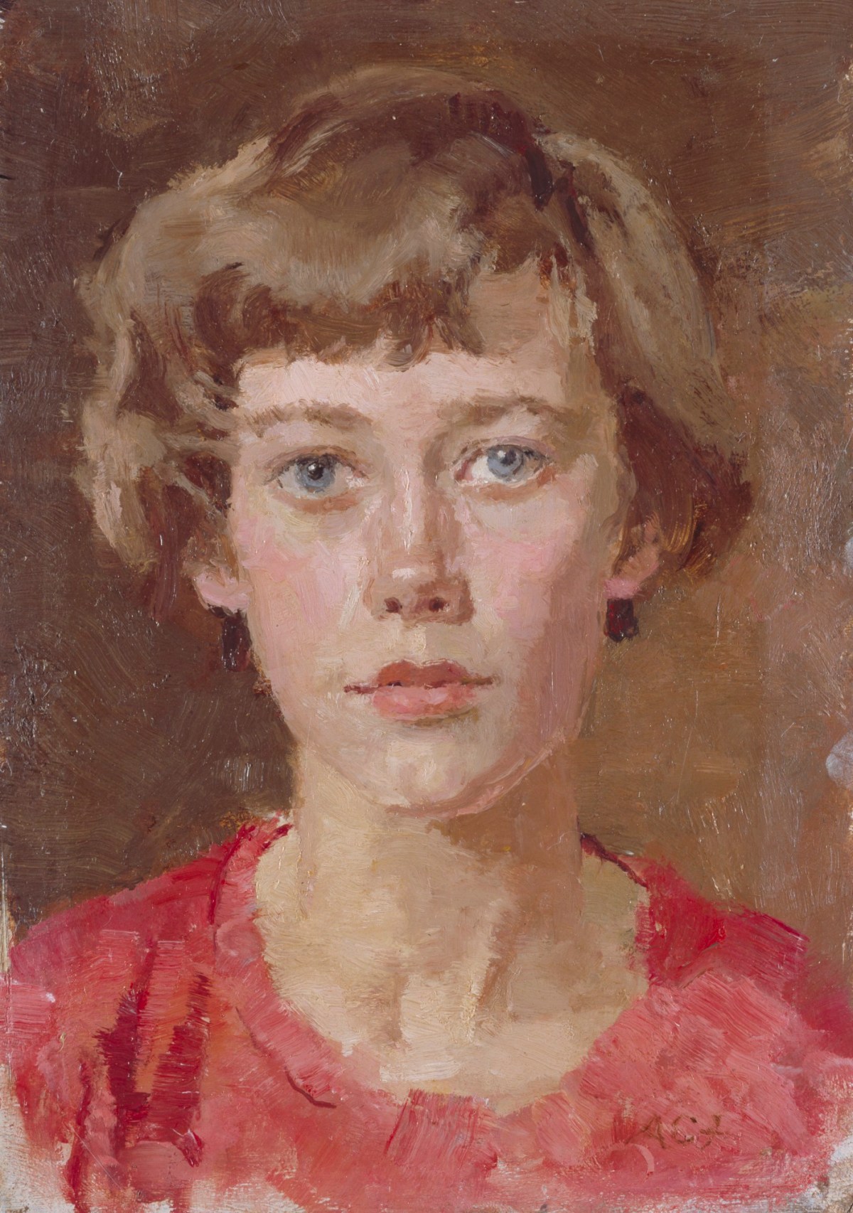 Allan Gwynne-Jones RA, Portrait of Catherine Norman