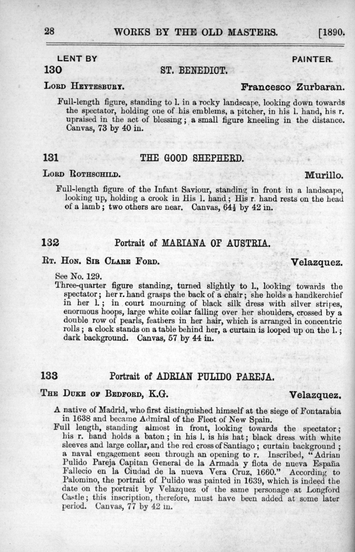 Page 28 of 1890 - Old Masters, deceased masters of the British School, drawings & models by Alfred Stevens
