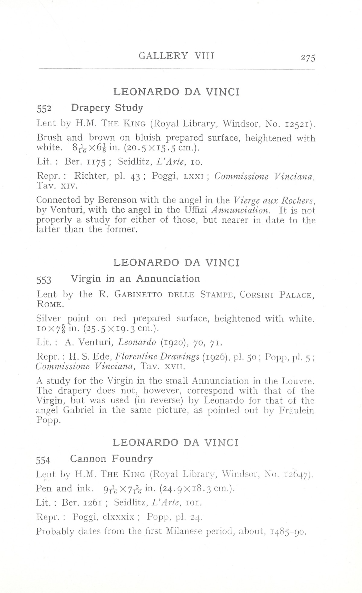 Page 279 of 1930 - Exhibition of Italian Art 1200-1900