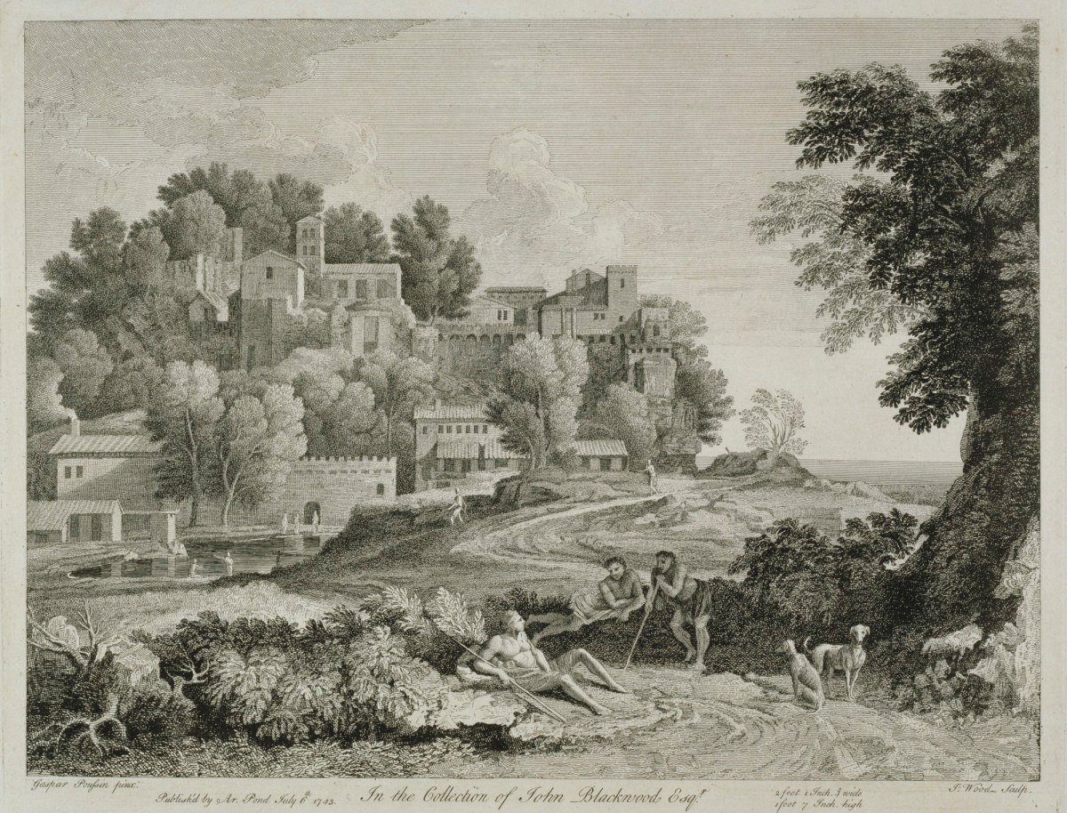 John Wood, A coastal landscape