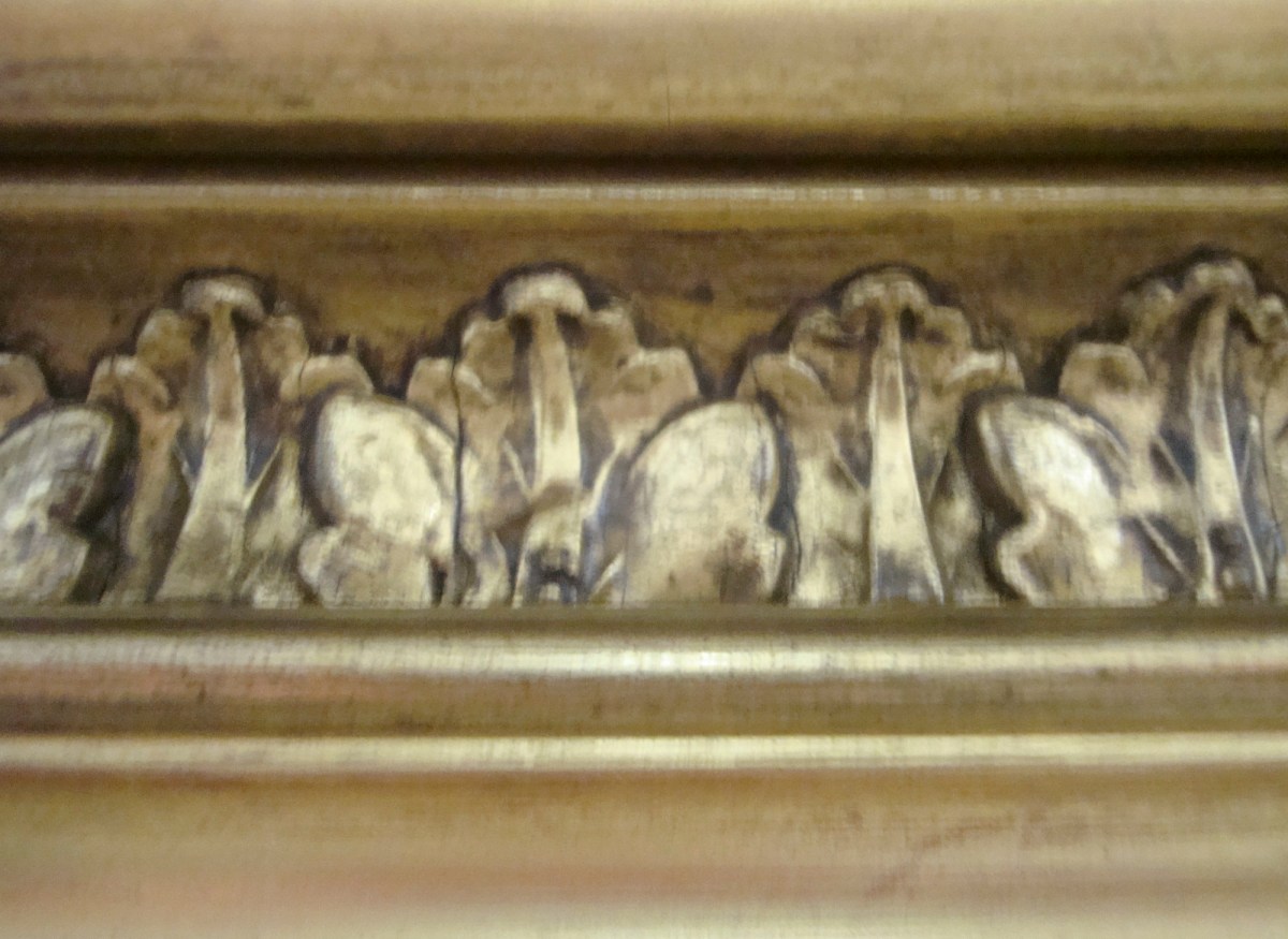 Unknown, Frame for Benjamin Williams Leader RA 'The Sandpit, Burrow's Cross'