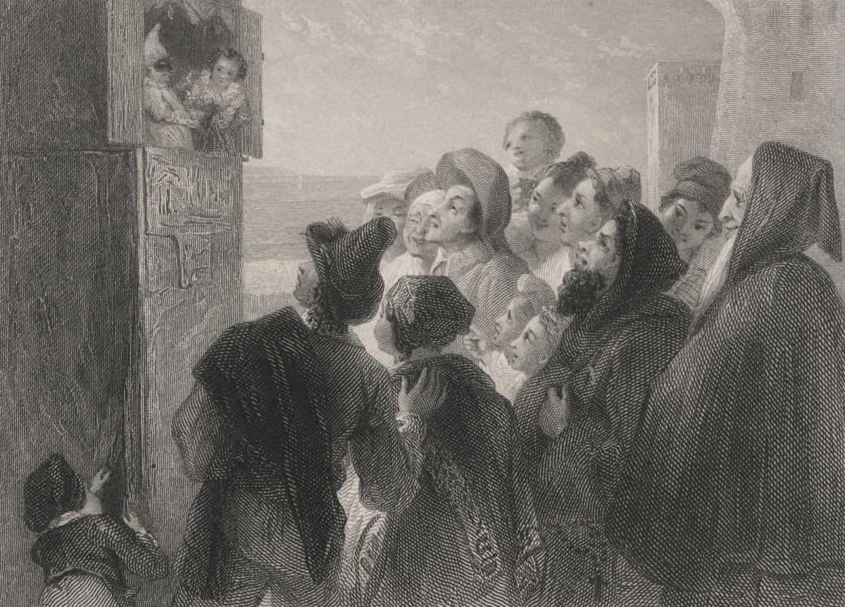 Thomas Uwins RA, Punch at Naples