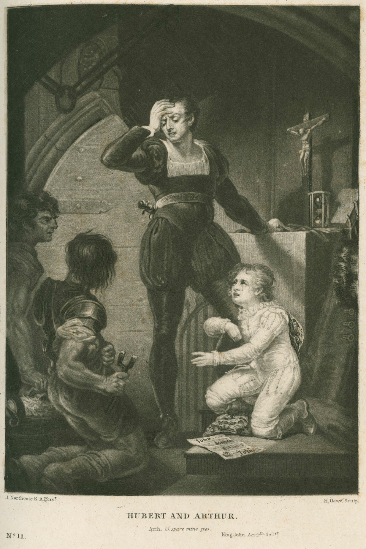 James Northcote RA, Hubert and Arthur
