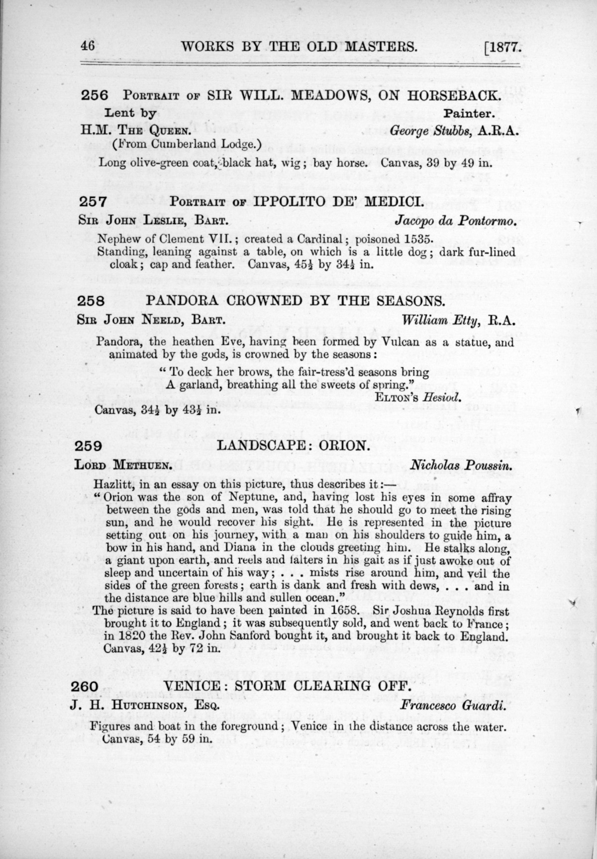 Page 46 of 1877 - Old Masters and deceased masters of the British School